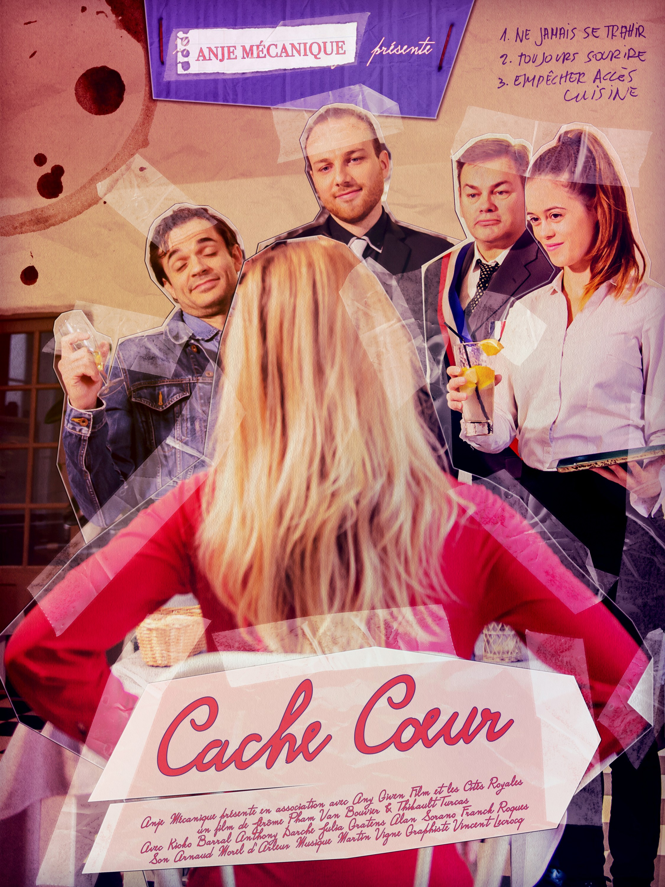 Mega Sized Movie Poster Image for Cache coeur