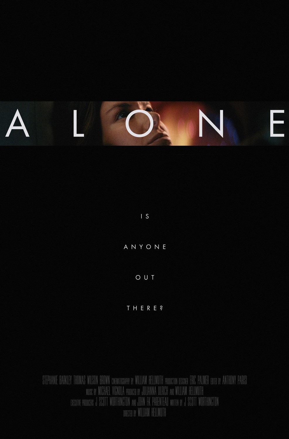 Extra Large Movie Poster Image for Alone