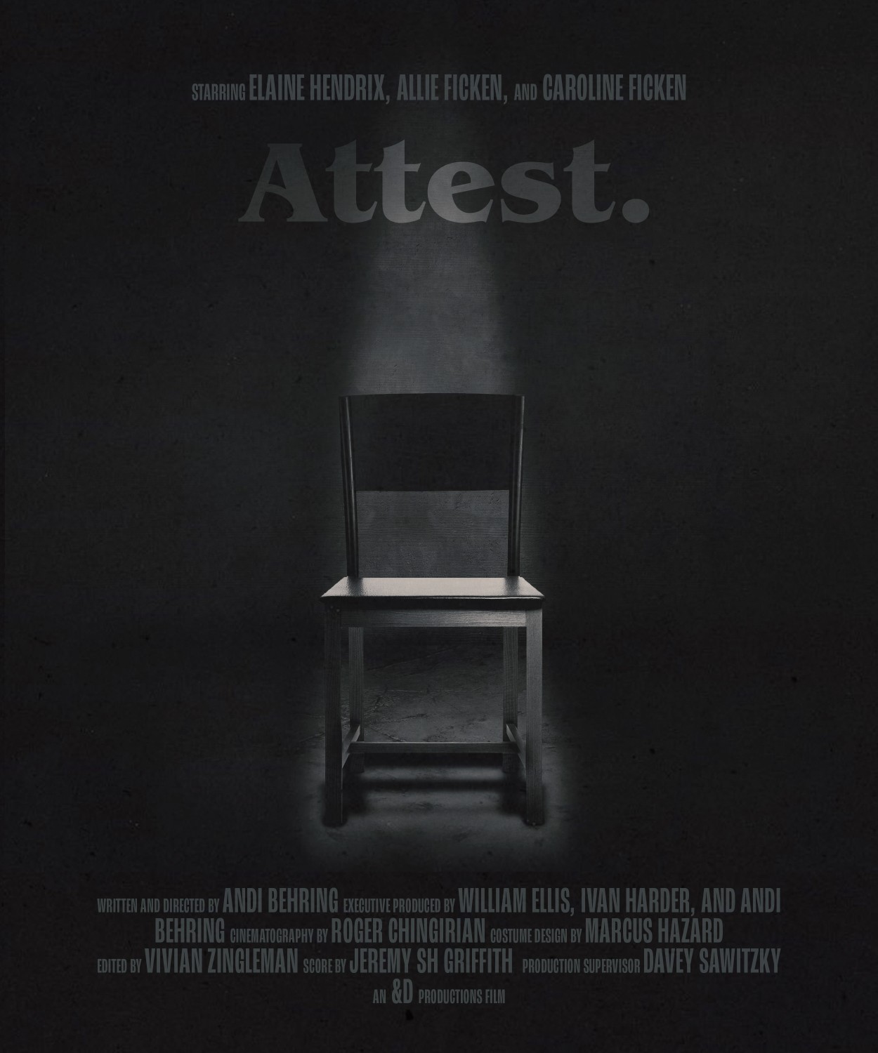 Extra Large Movie Poster Image for Attest