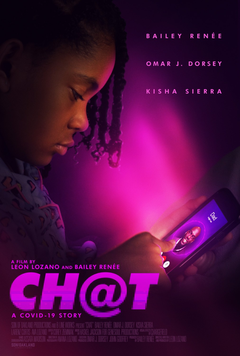 Extra Large Movie Poster Image for Chat - A Covid 19 Story