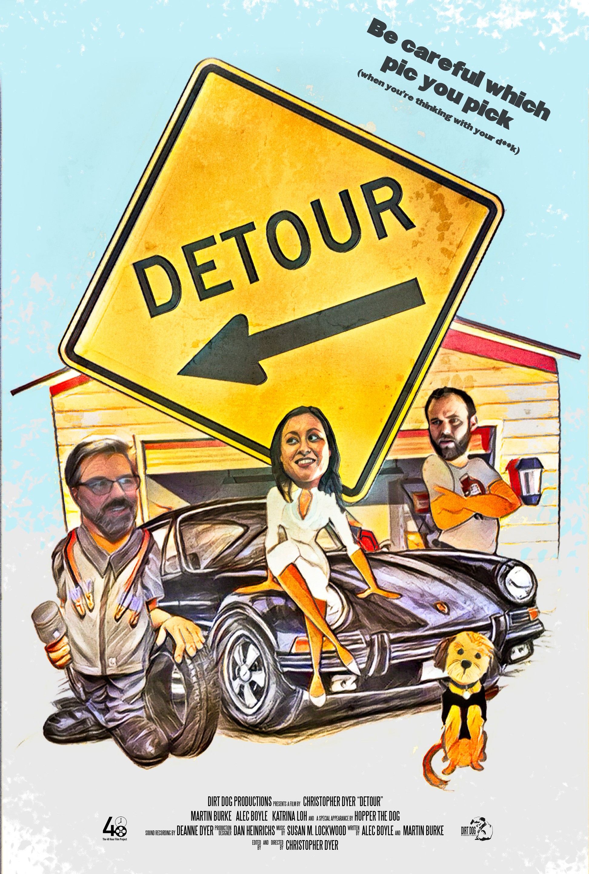 Mega Sized Movie Poster Image for Detour