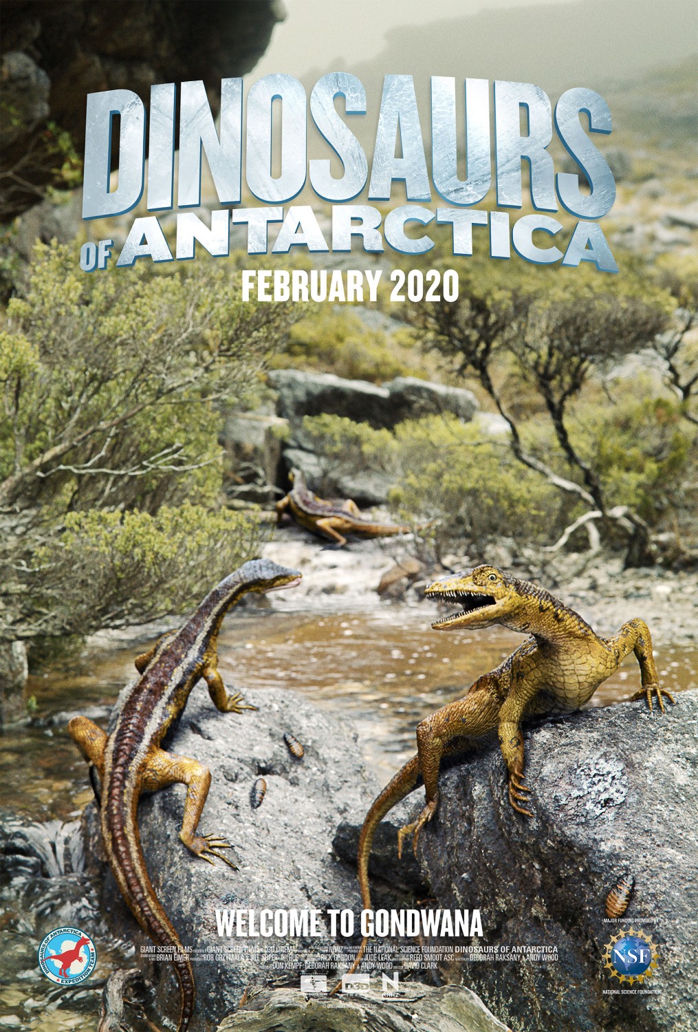 Extra Large Movie Poster Image for Dinosaurs of Antarctica