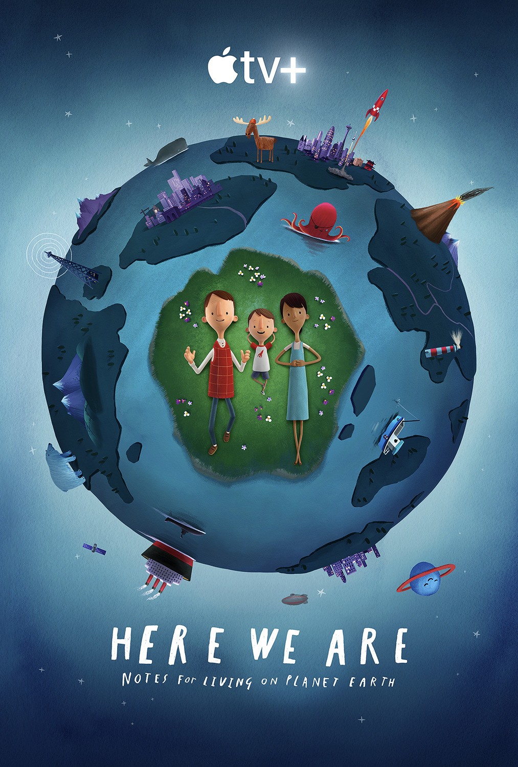 Extra Large Movie Poster Image for Here We Are: Notes for Living on Planet Earth