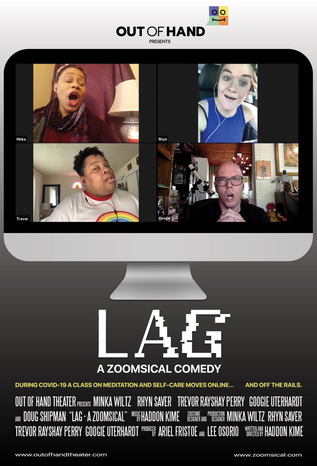 Extra Large Movie Poster Image for Lag: A Zoomsical