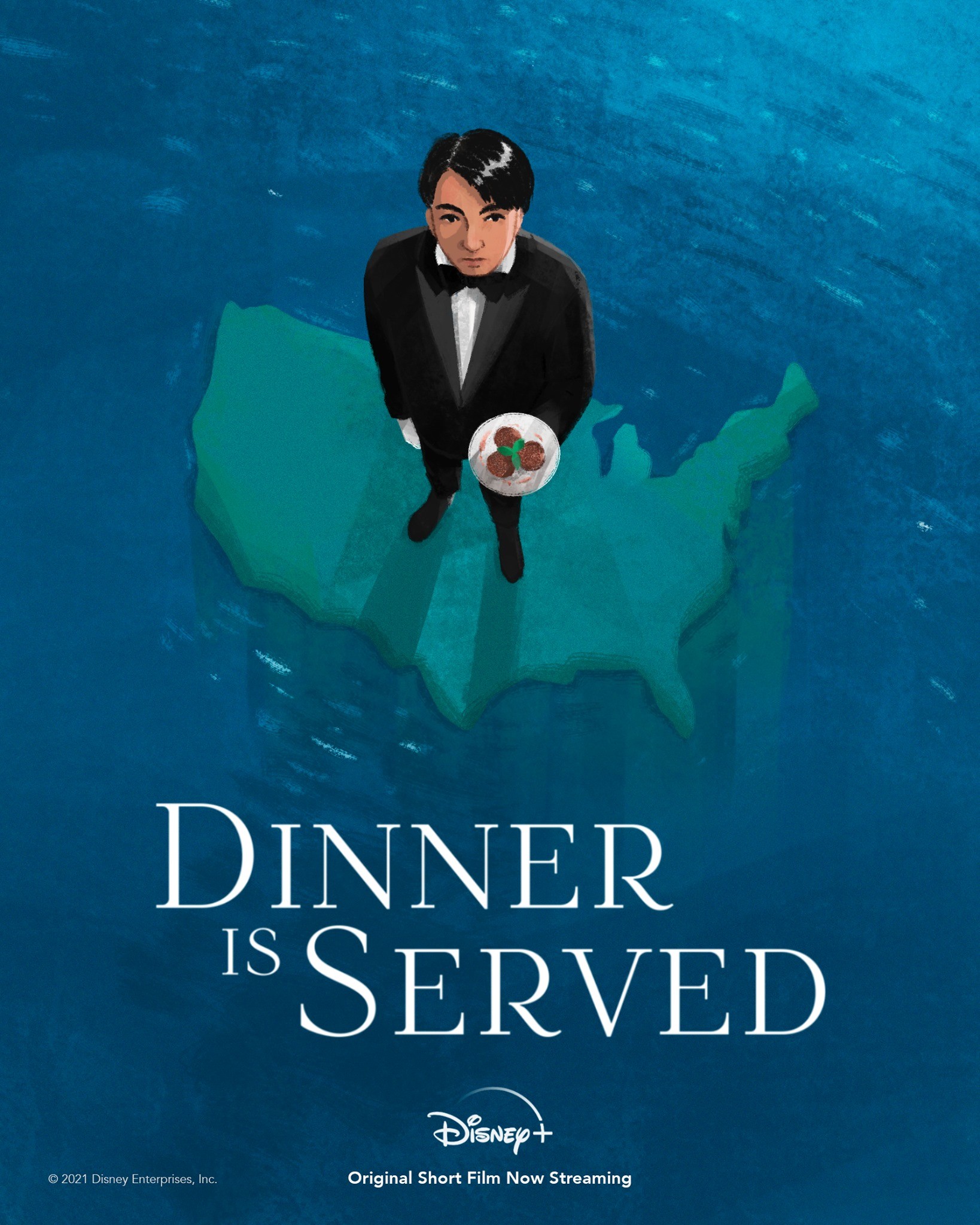 Mega Sized Movie Poster Image for Dinner Is Served
