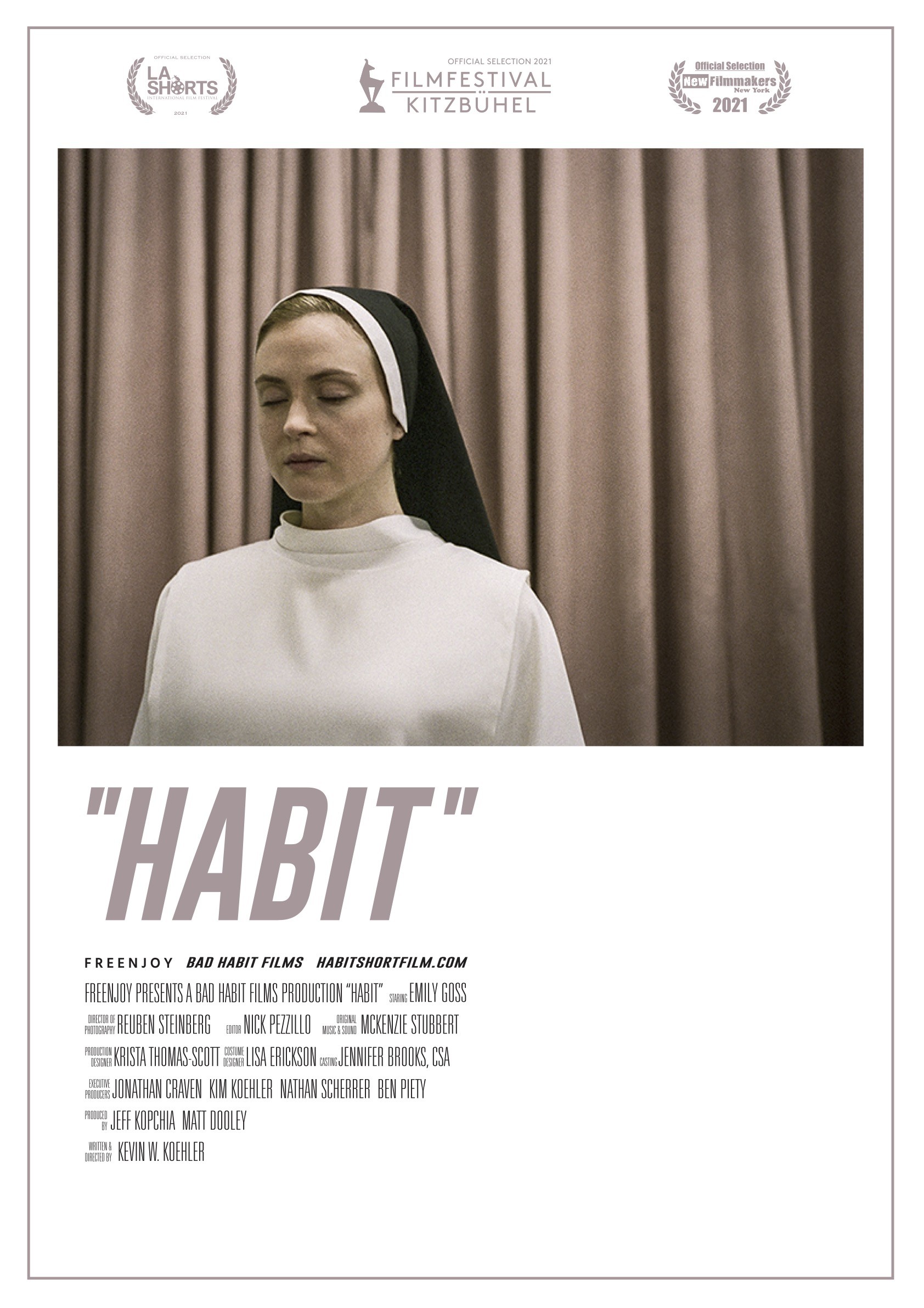 Mega Sized Movie Poster Image for Habit