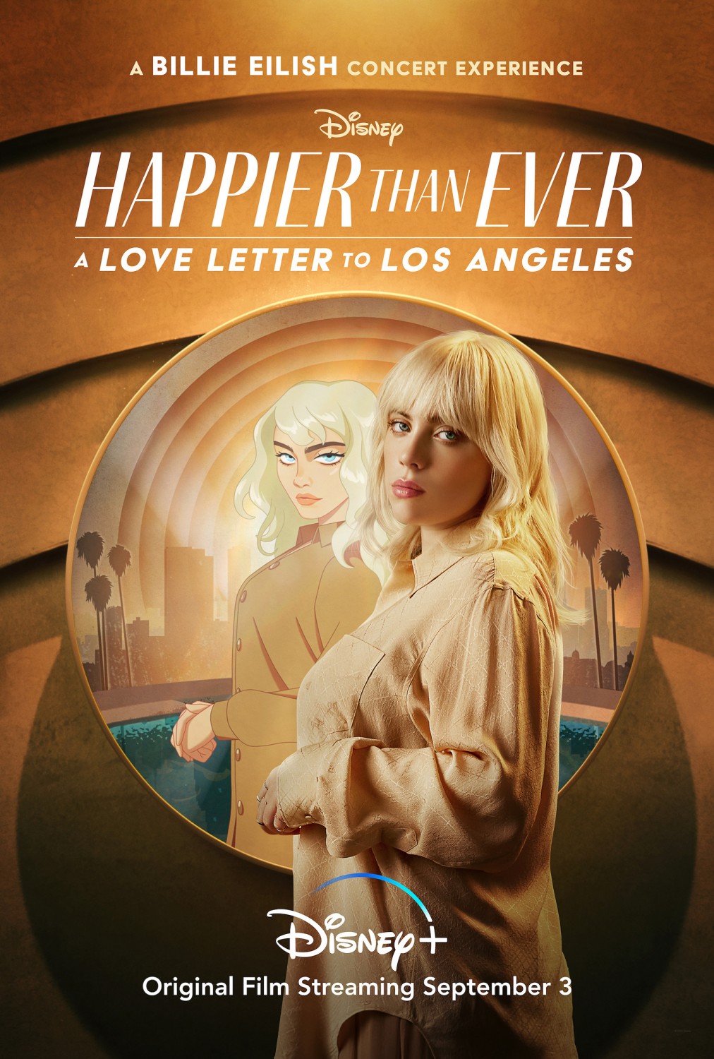 Extra Large Movie Poster Image for Happier than Ever: A Love Letter to Los Angeles
