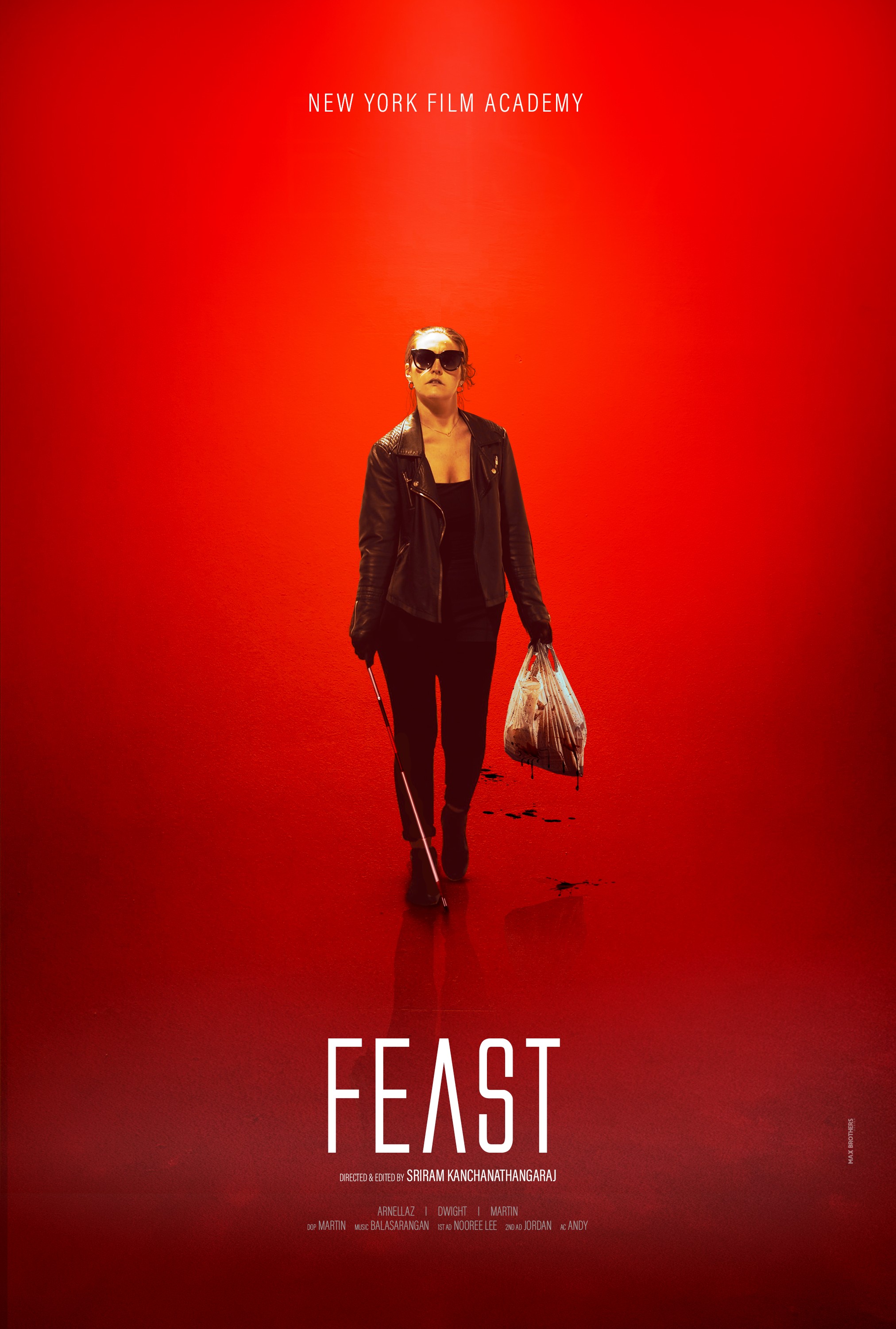 Mega Sized Movie Poster Image for Feast