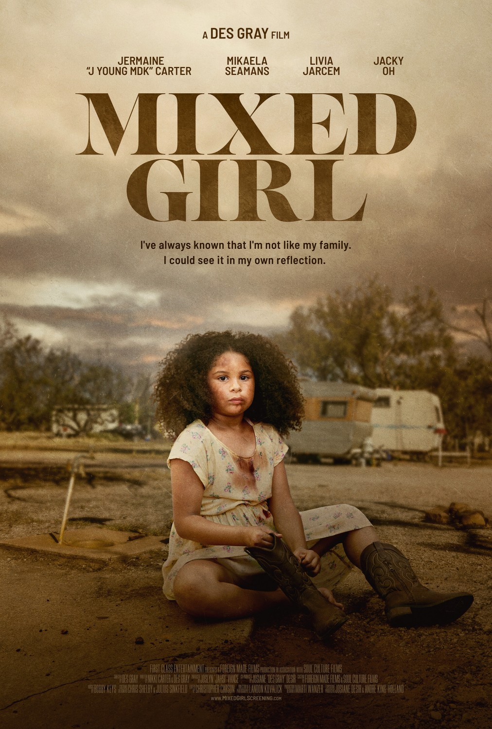 Extra Large Movie Poster Image for Mixed Girl