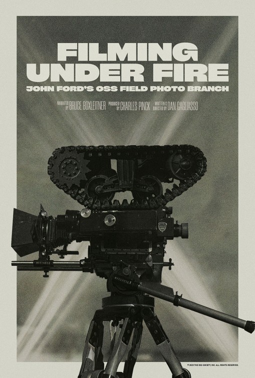 Filming Under Fire Short Film Poster