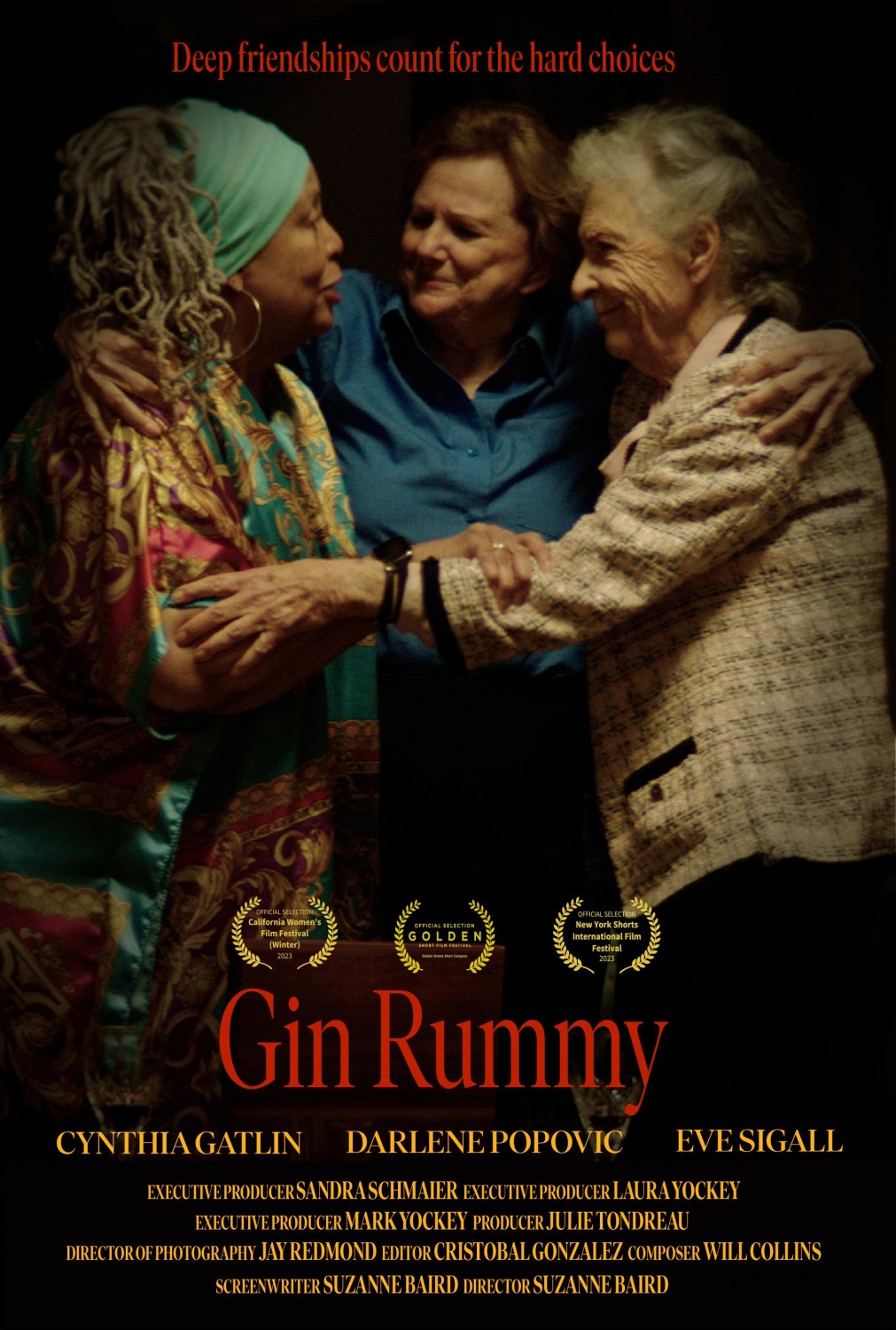 Extra Large Movie Poster Image for Gin Rummy