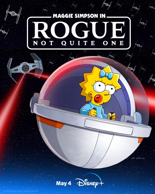 Maggie Simpson in Rogue Not Quite One Short Film Poster