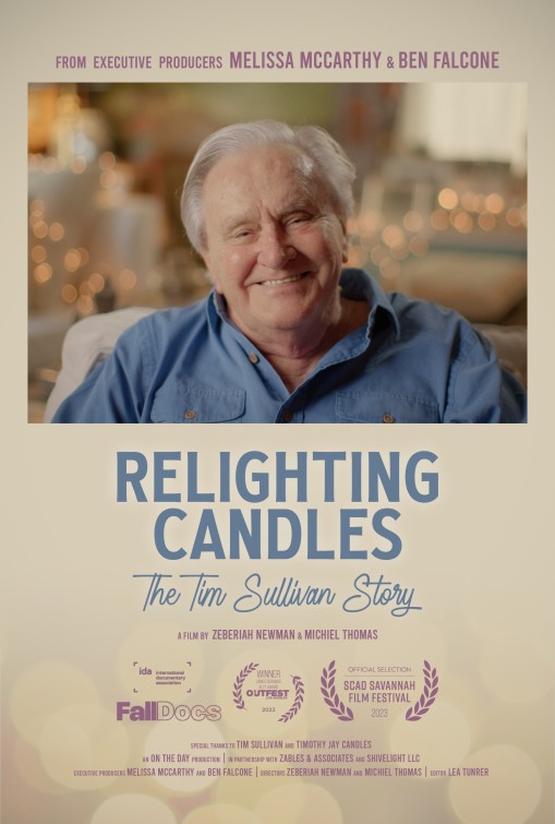 Relighting Candles: The Tim Sullivan Story Short Film Poster