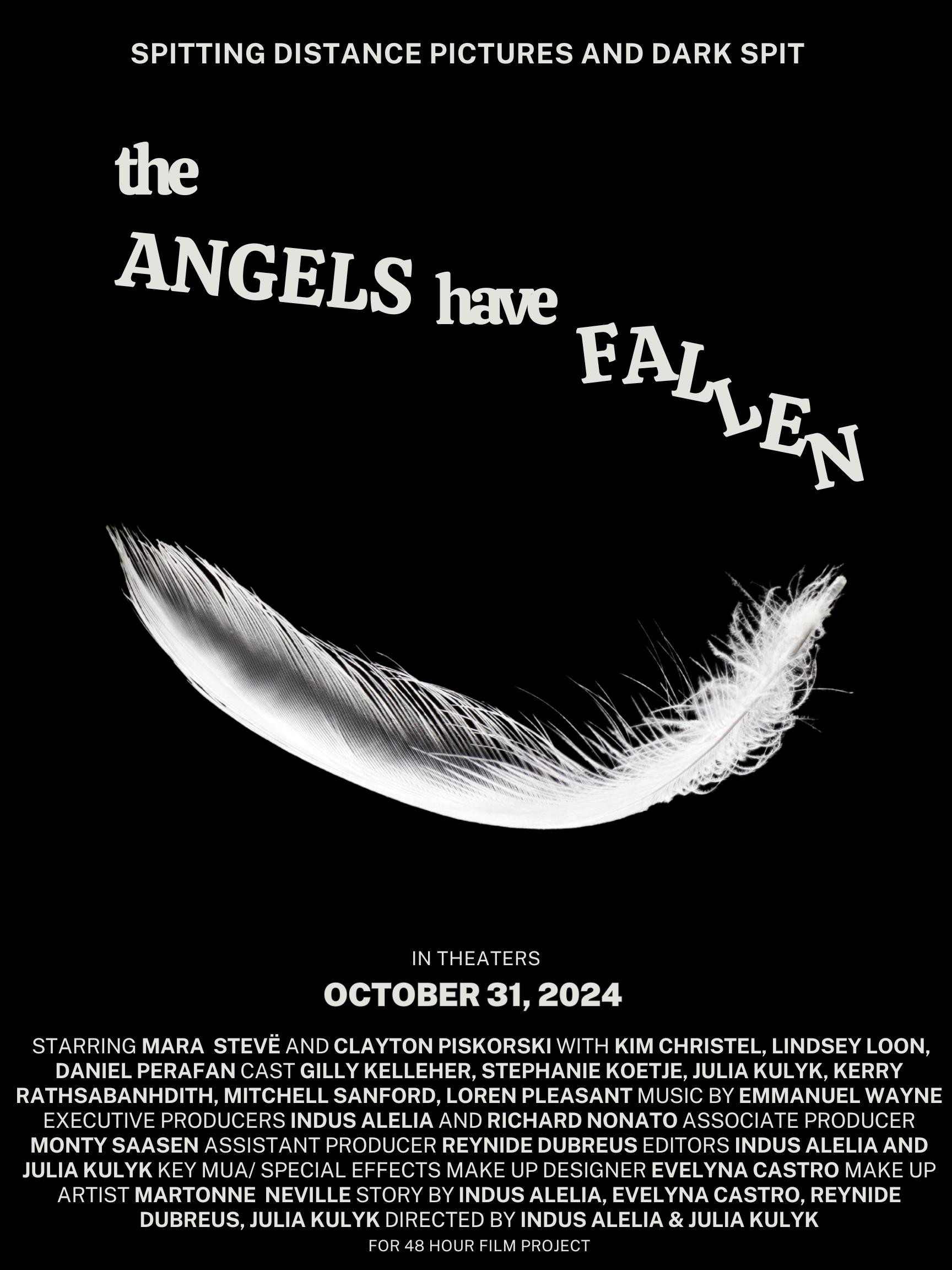 Mega Sized Movie Poster Image for The Angels Have Fallen