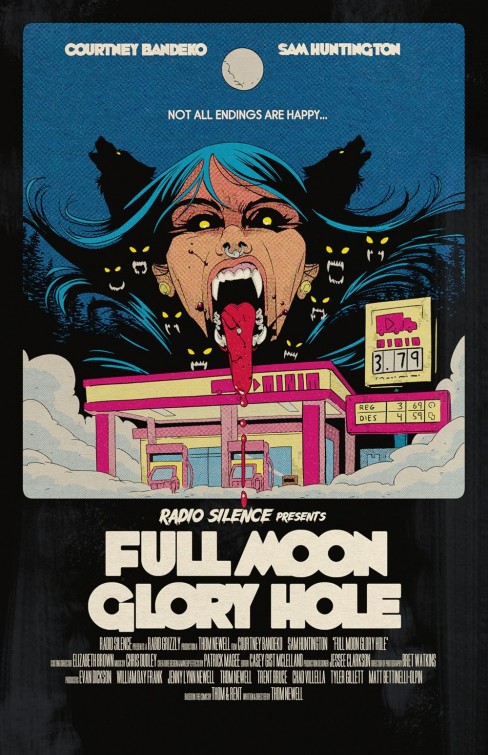 Full Moon Glory Hole Short Film Poster