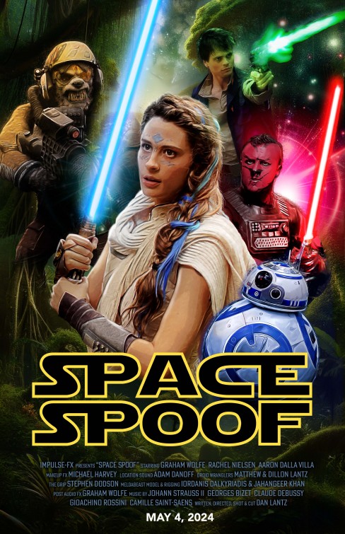 Space Spoof Short Film Poster