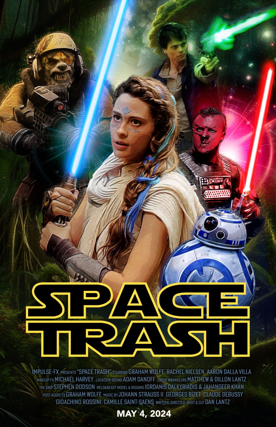 Extra Large Movie Poster Image for Space Trash