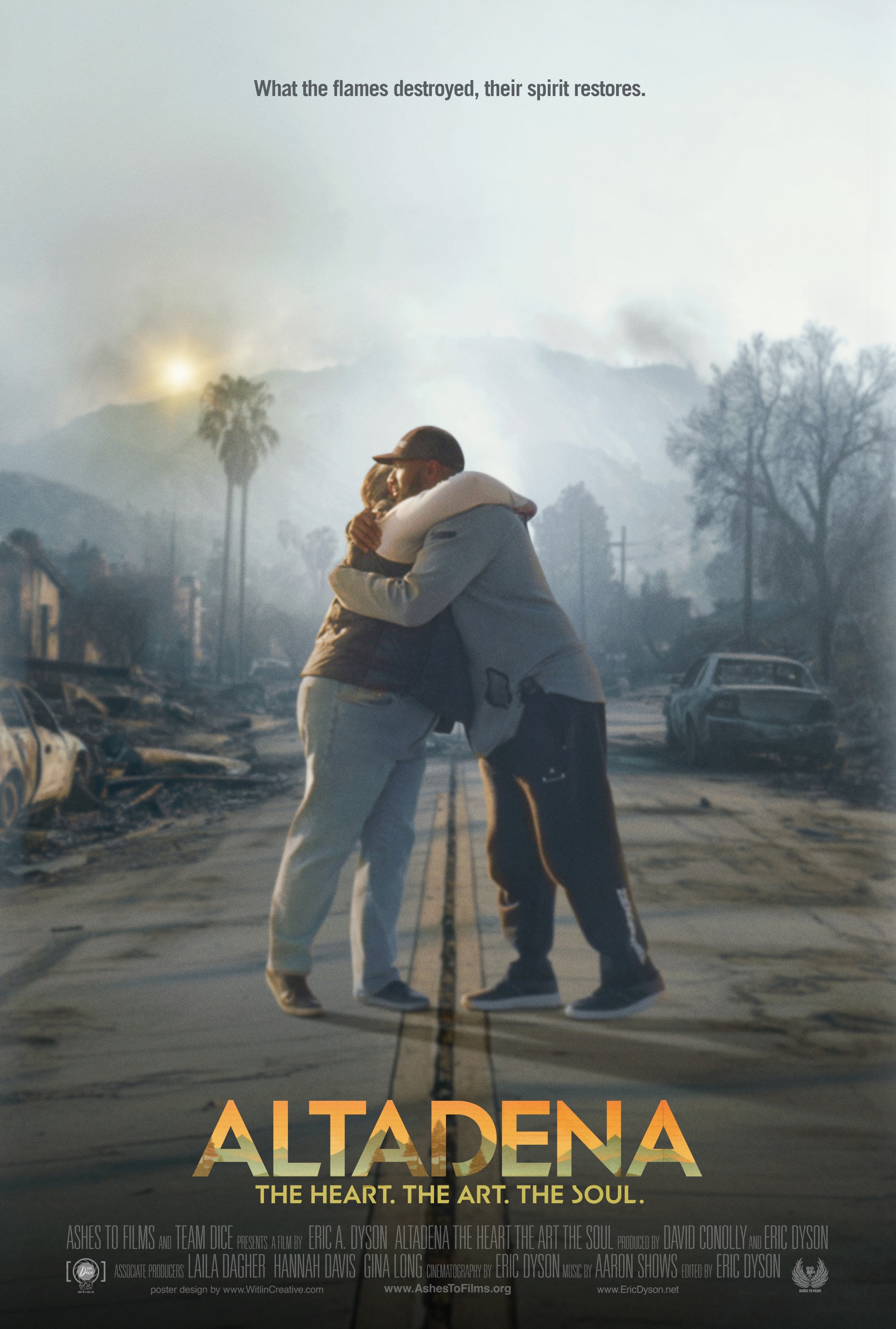 Mega Sized Movie Poster Image for Altadena. The Heart, The Art, The Soul