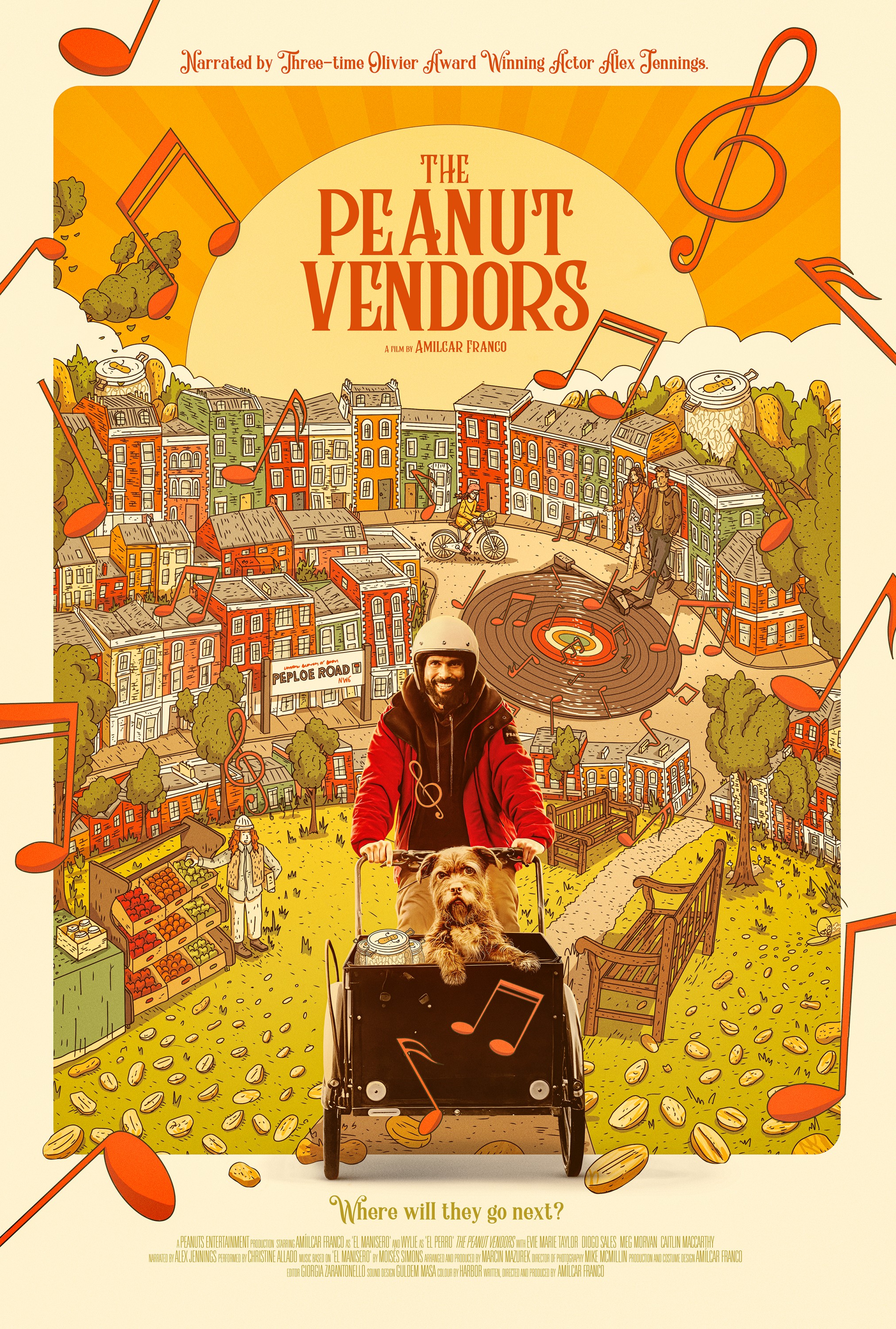 Mega Sized Movie Poster Image for The Peanut Vendors
