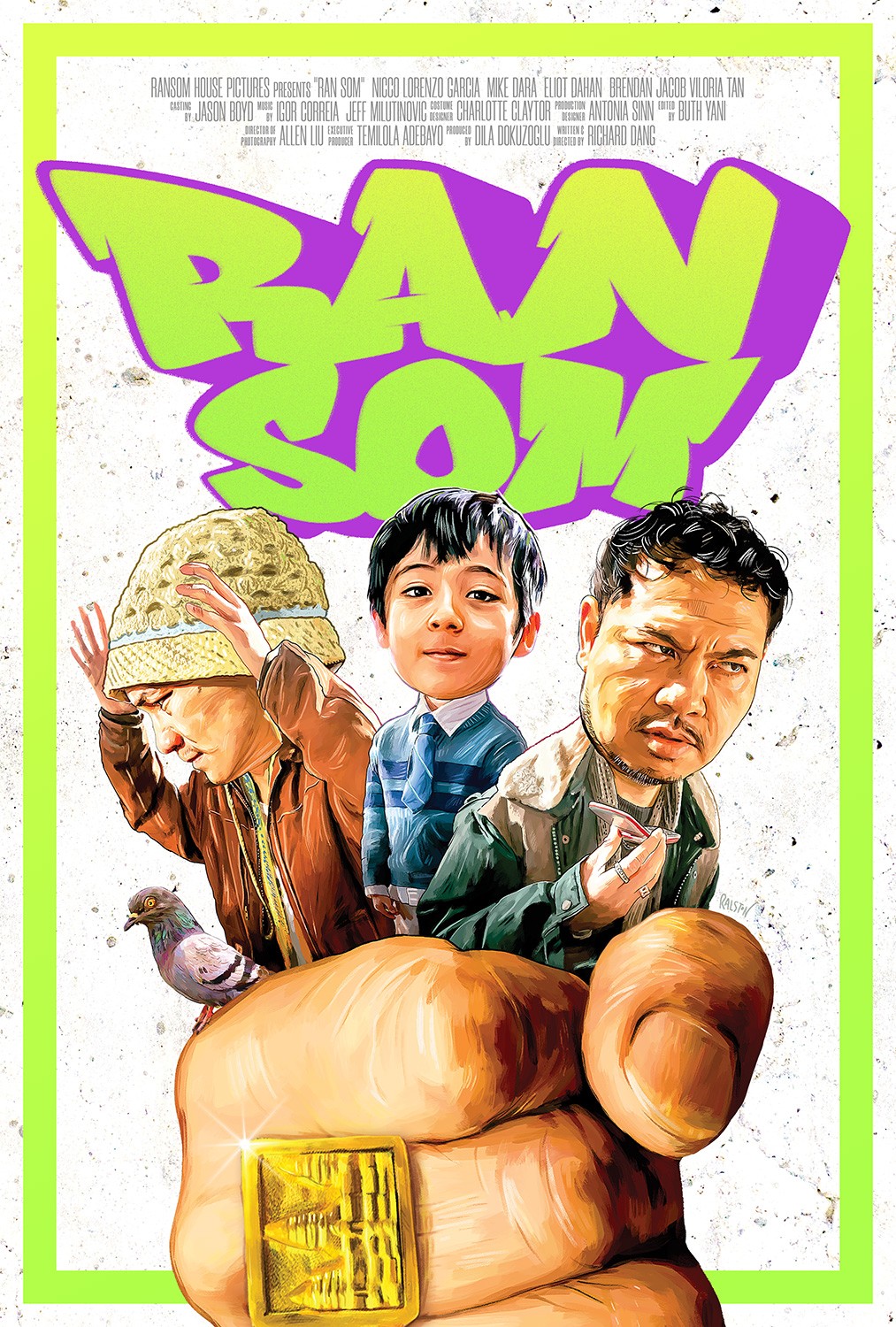 Extra Large Movie Poster Image for Ran Som