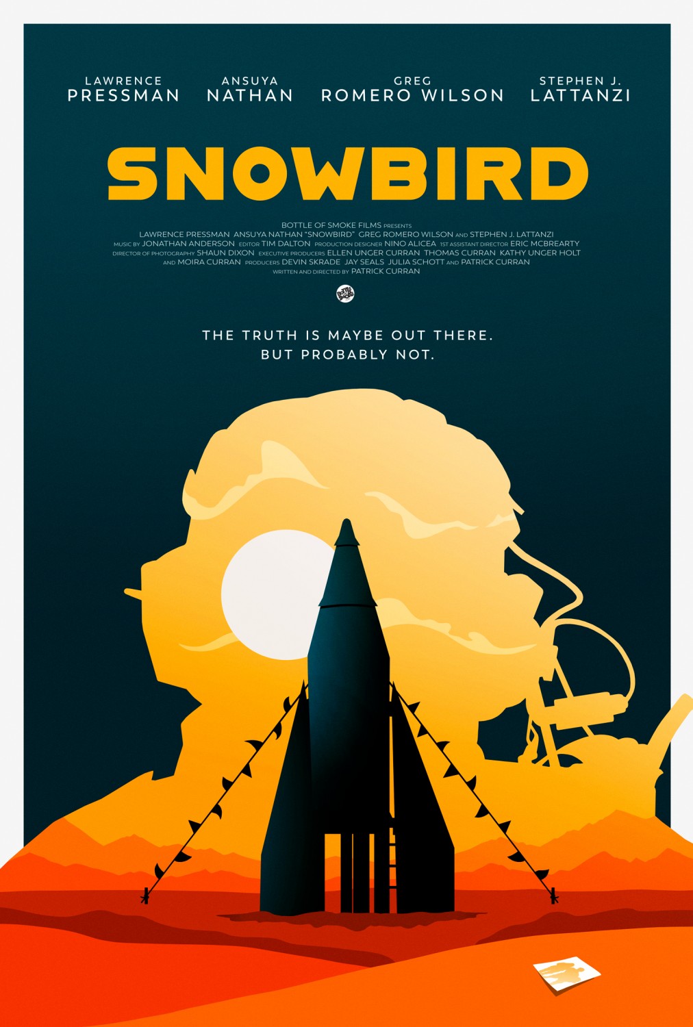 Extra Large Movie Poster Image for Snowbird