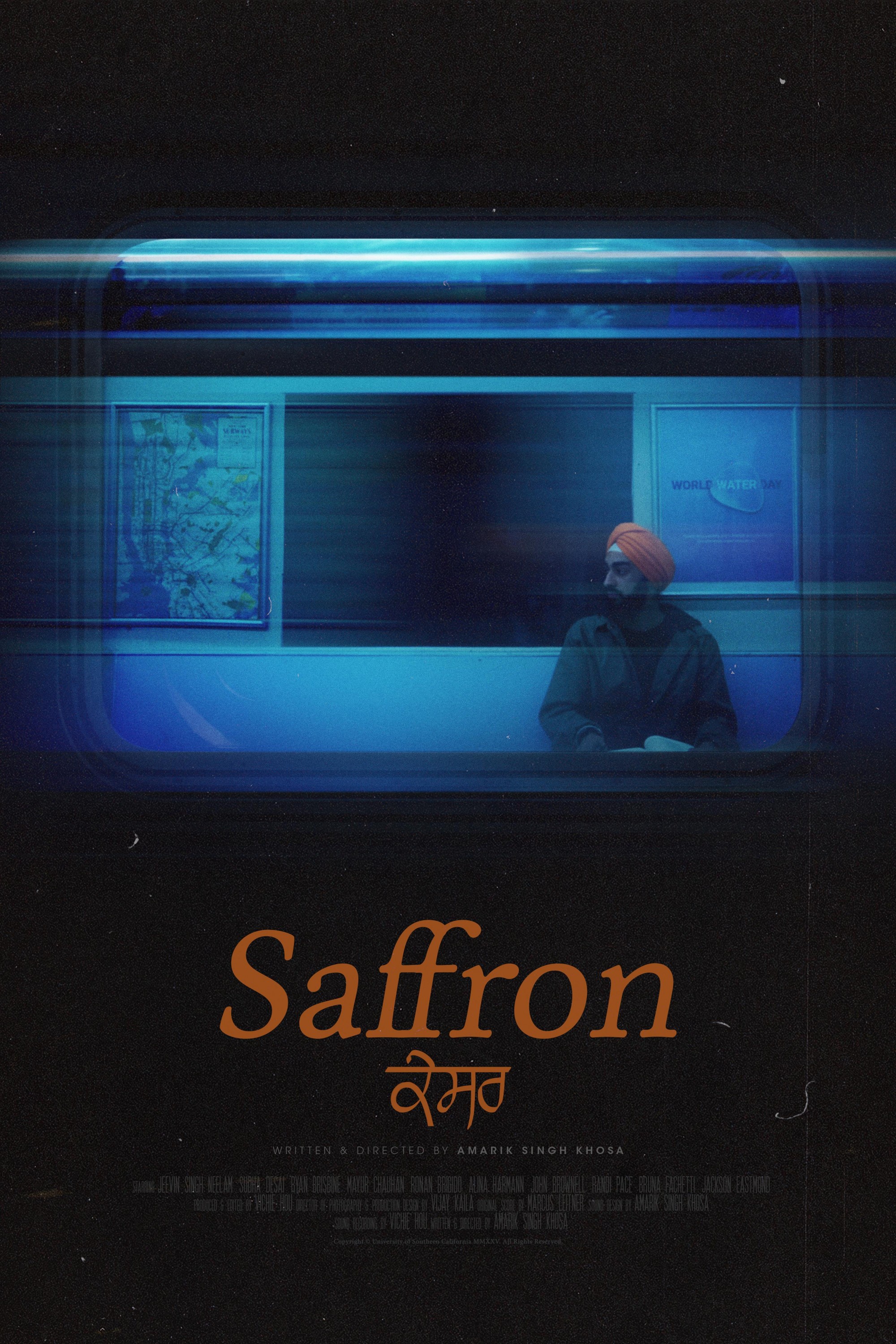 Mega Sized Movie Poster Image for Saffron