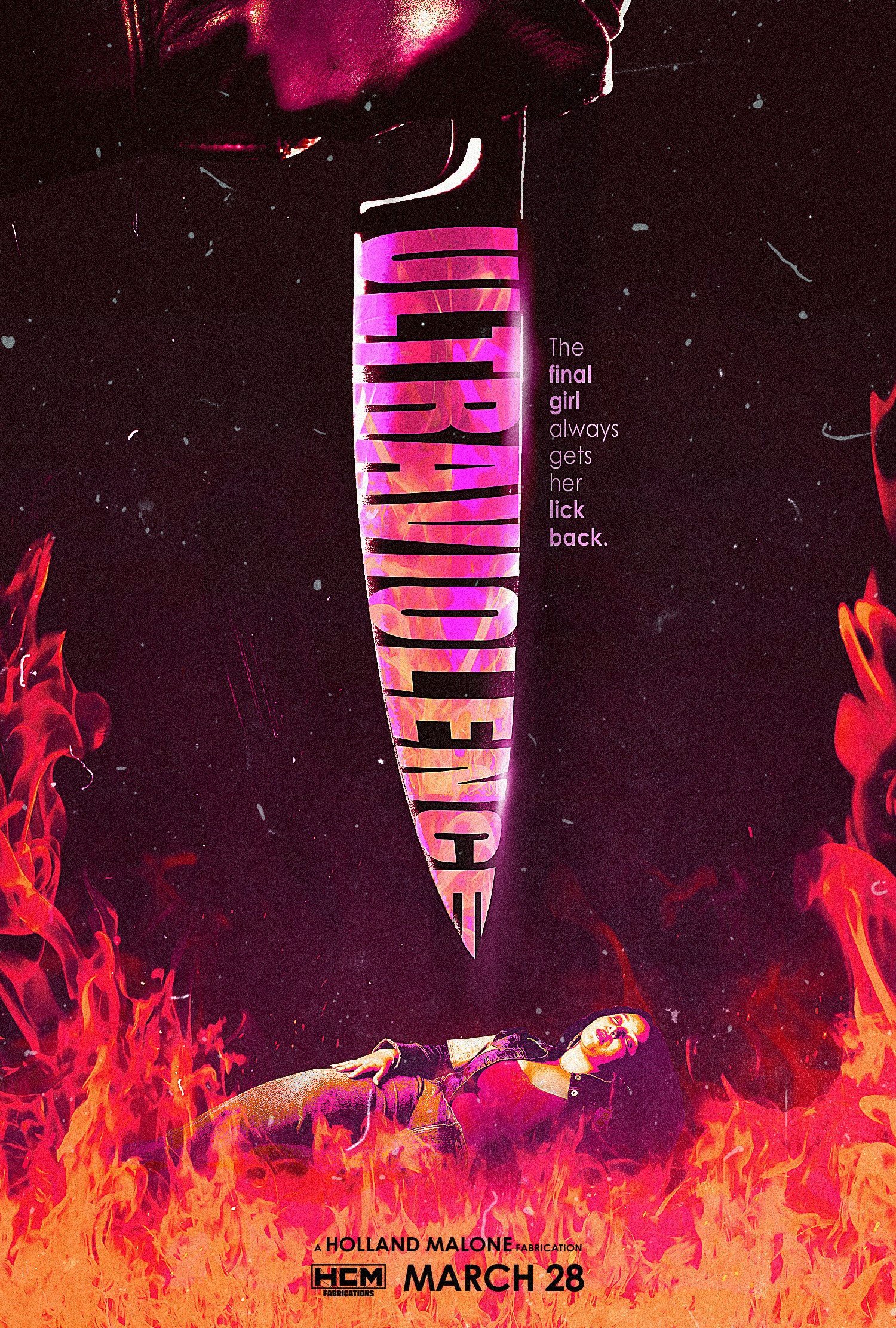Mega Sized Movie Poster Image for Ultraviolence: The Afro-Slasher from Hell