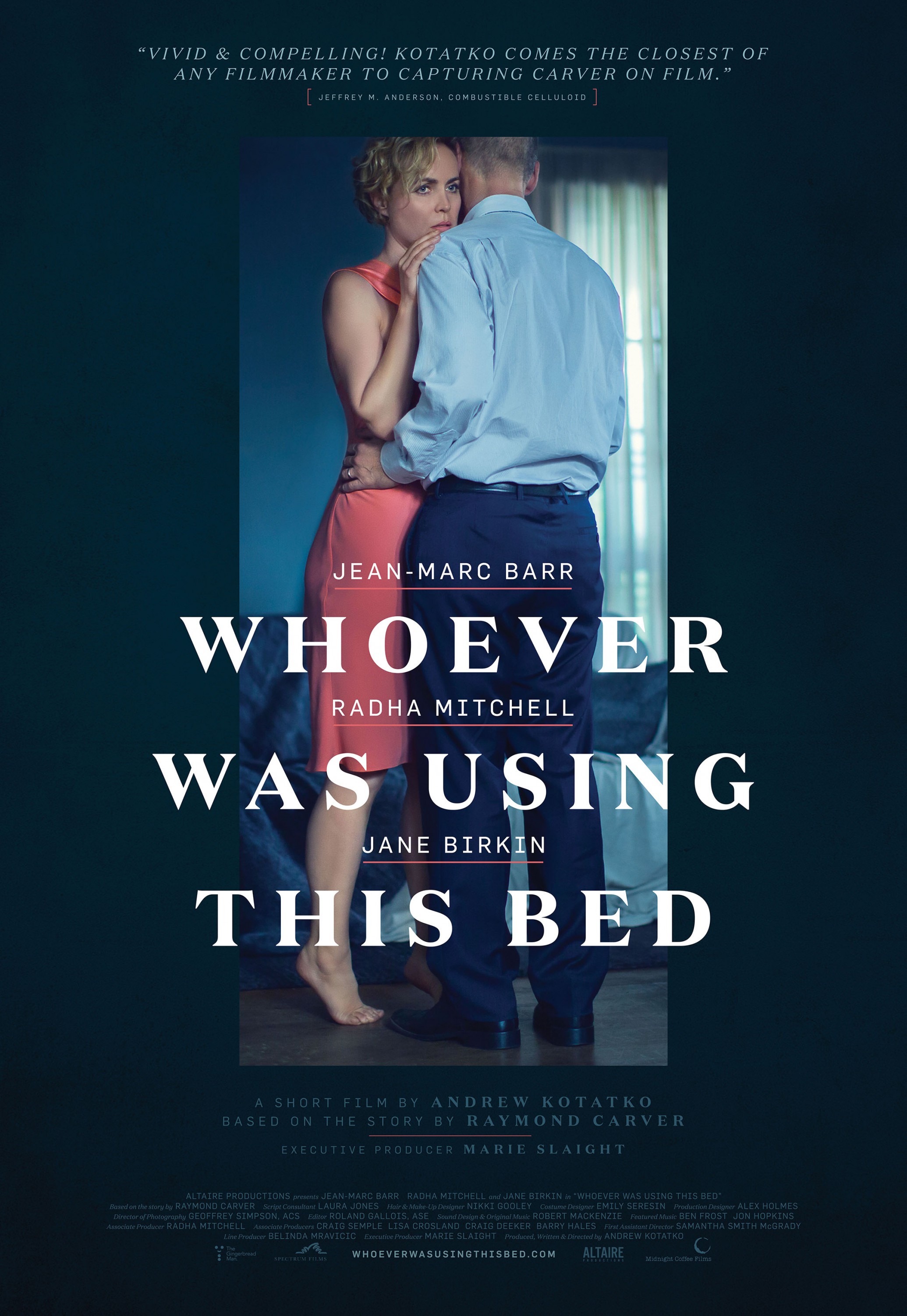 Mega Sized Movie Poster Image for Whoever Was Using This Bed