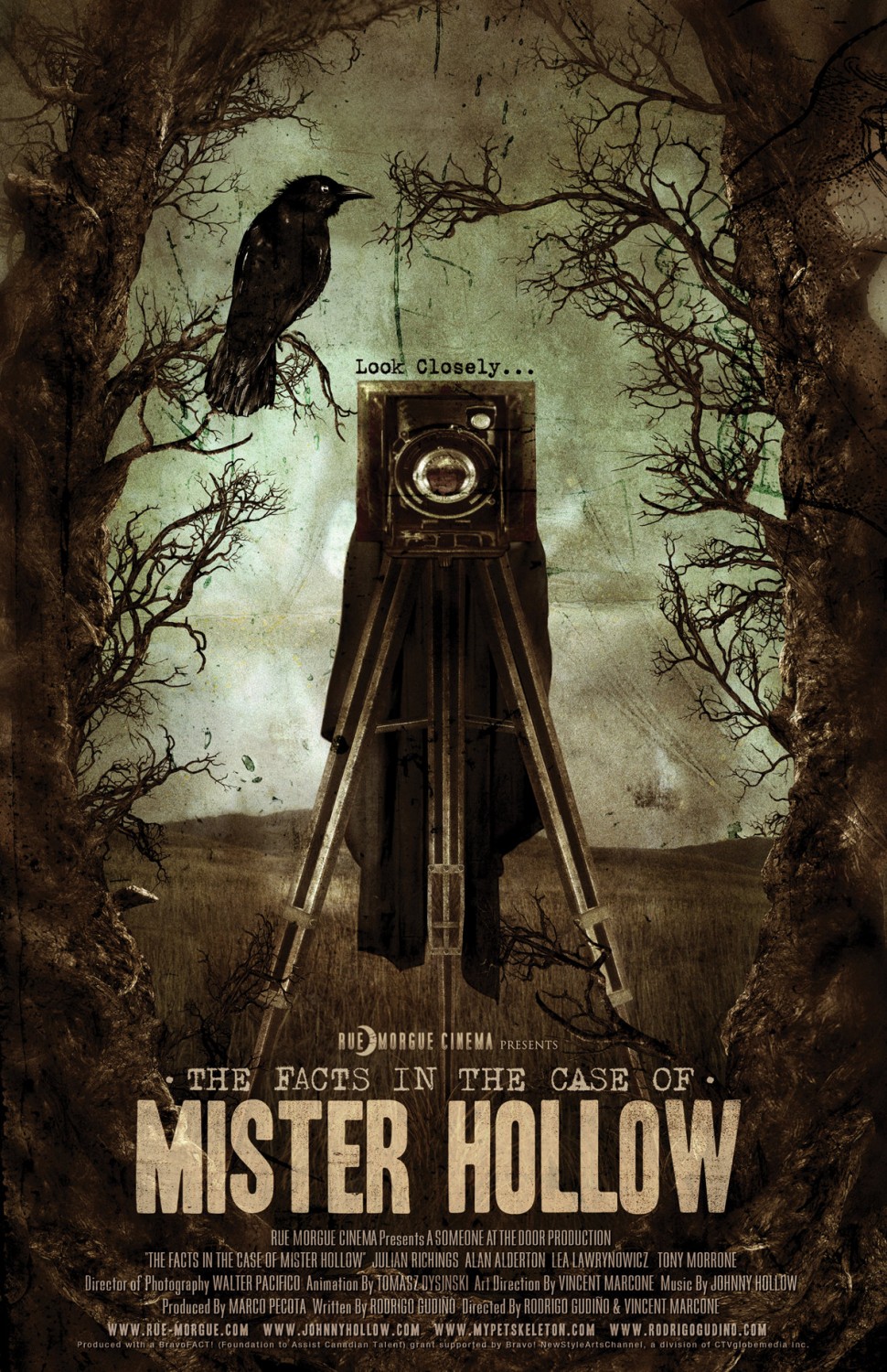 Extra Large Movie Poster Image for The Facts in the Case of Mister Hollow