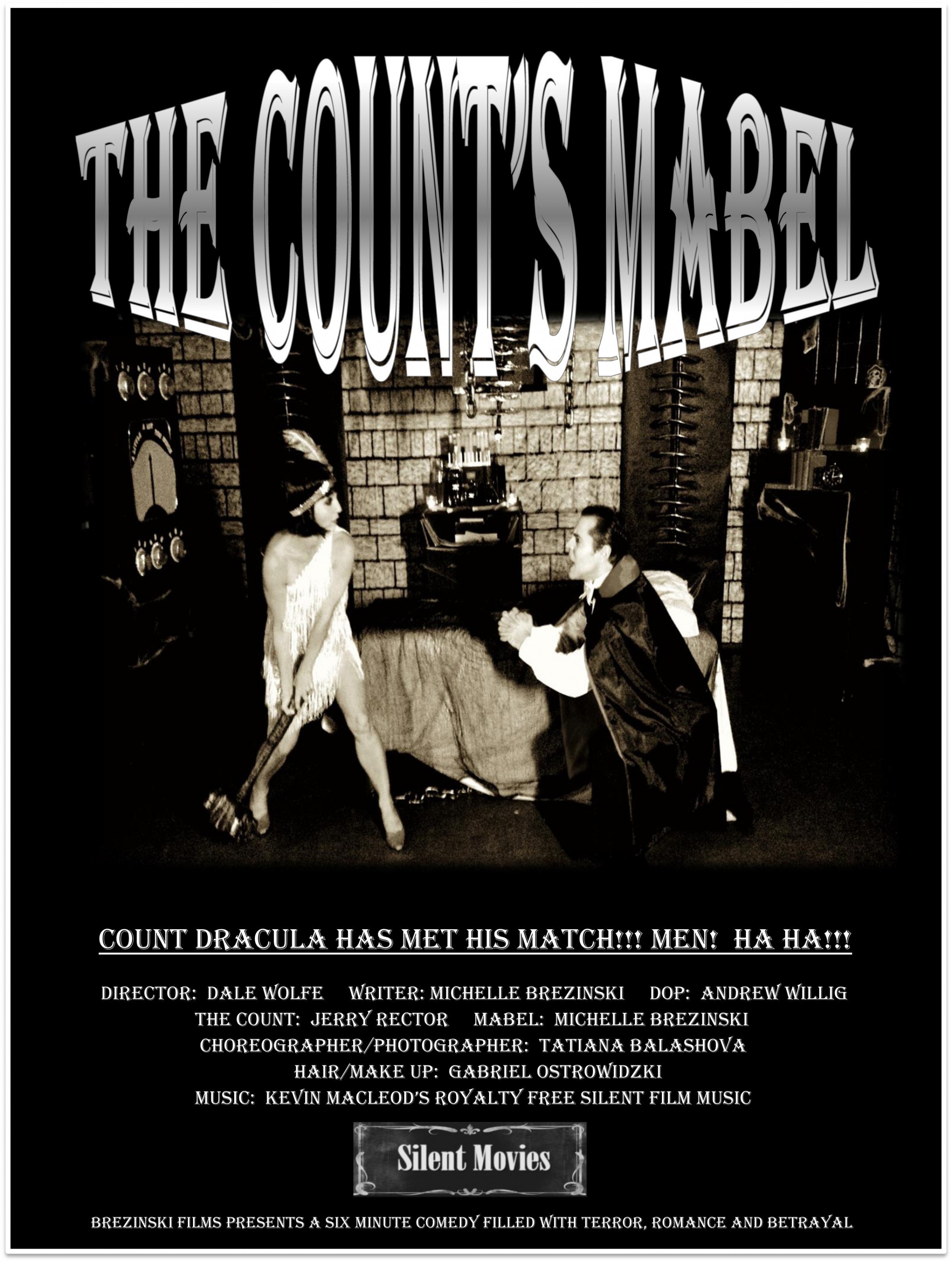 Mega Sized Movie Poster Image for The Count's Mabel
