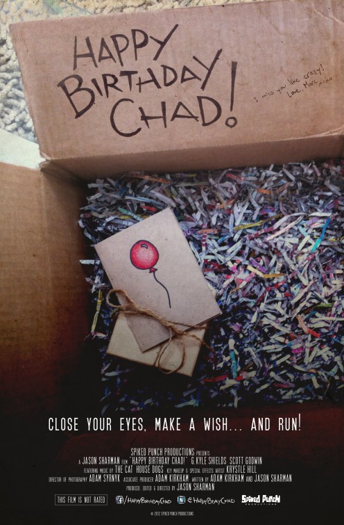 Happy Birthday Chad! Short Film Poster