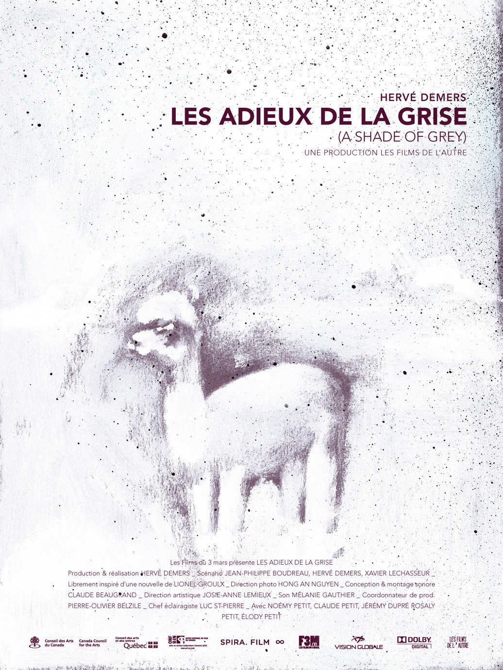 Extra Large Movie Poster Image for Les adieux de la Grise