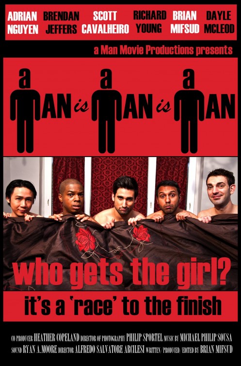 A Man Is a Man Is a Man Short Film Poster