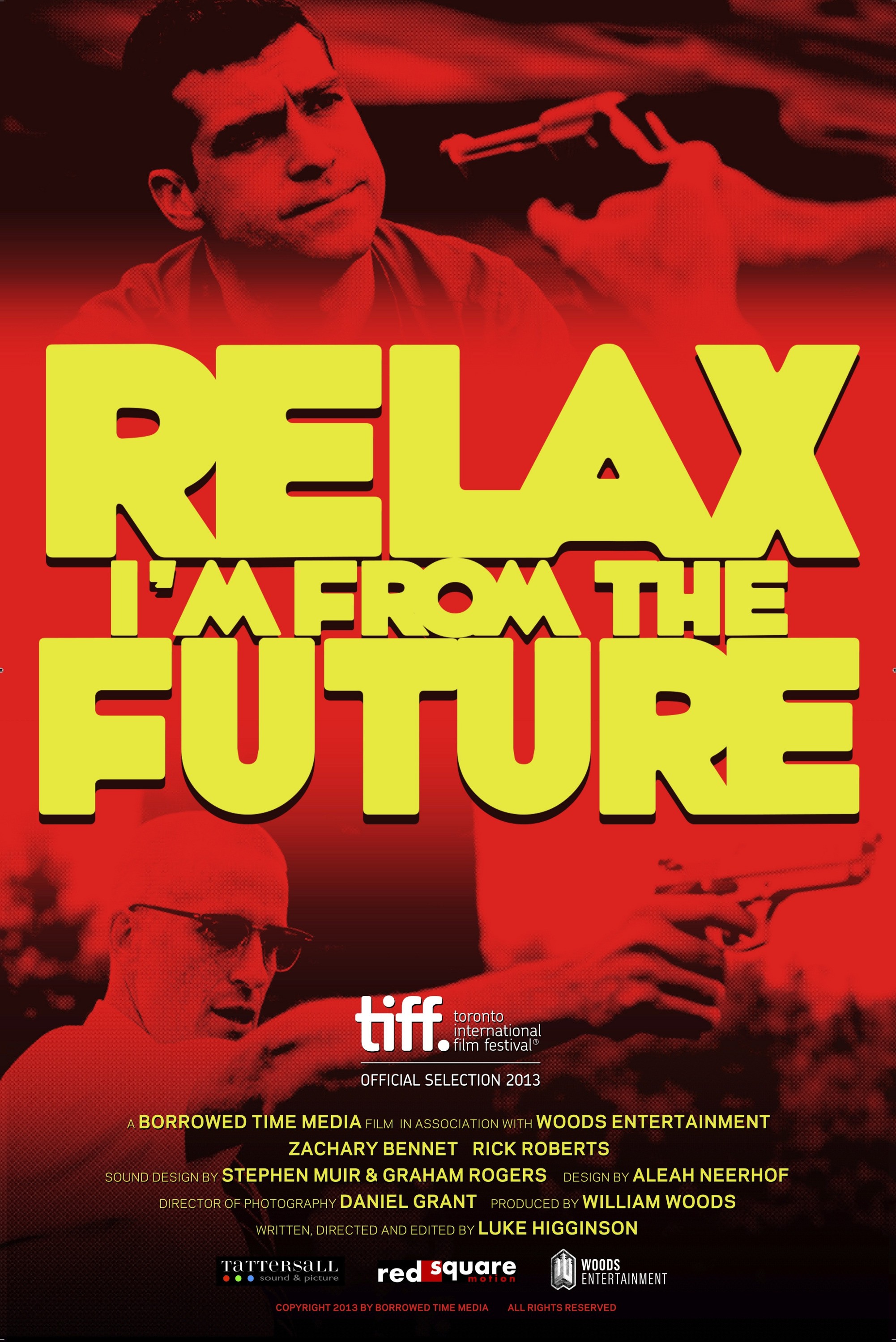 Mega Sized Movie Poster Image for Relax, I'm from the Future