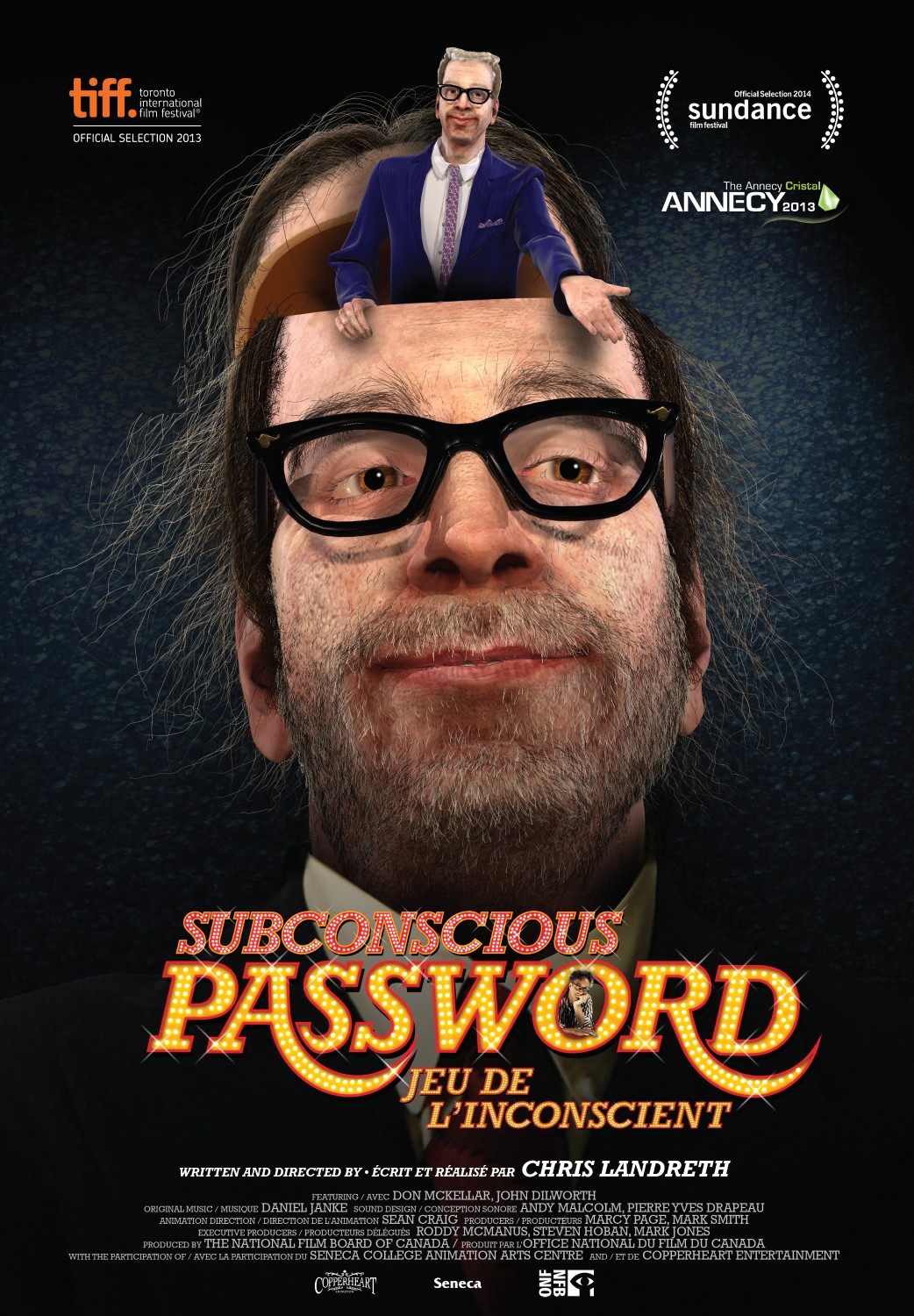 Extra Large Movie Poster Image for Subconscious Password