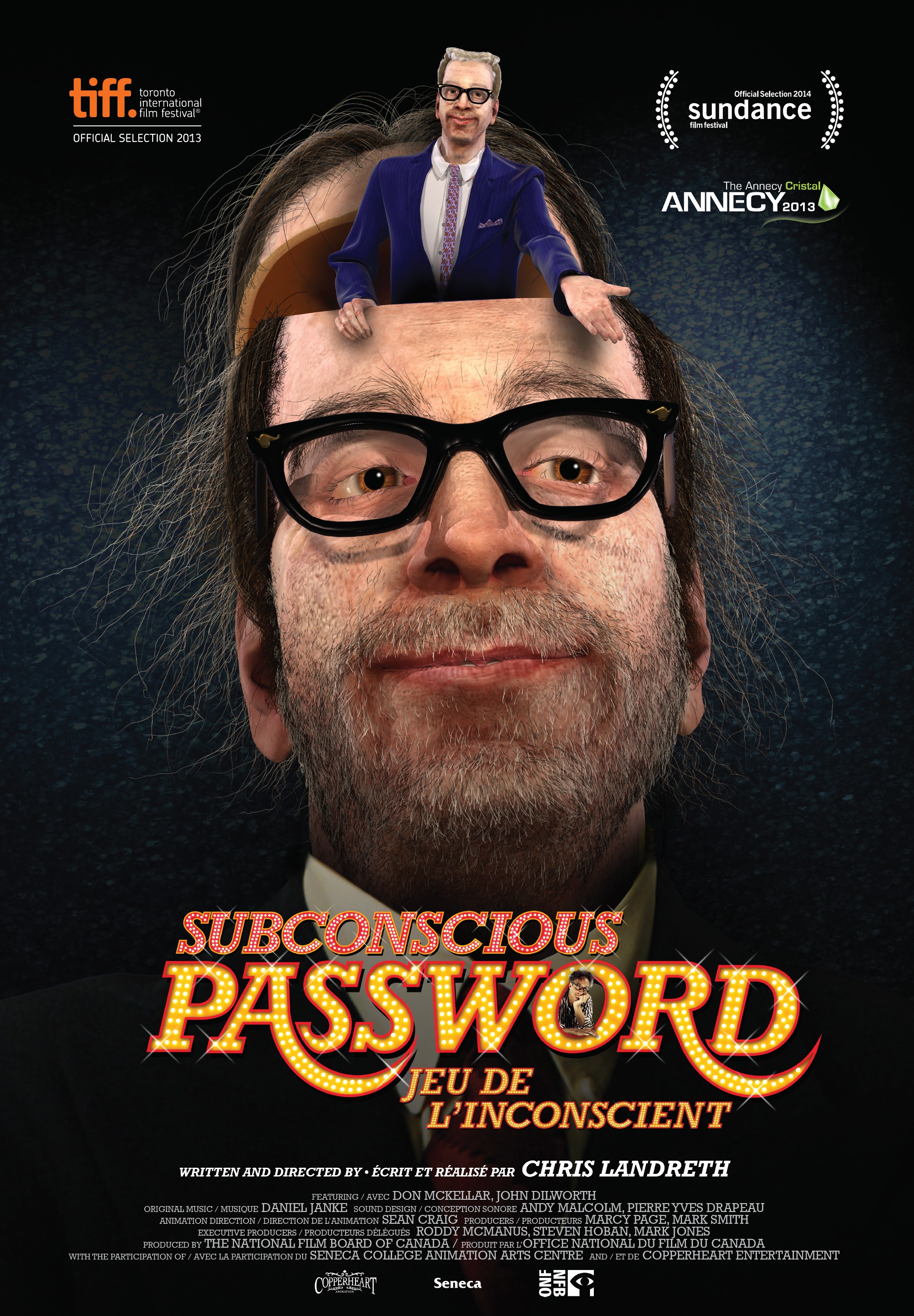 Mega Sized Movie Poster Image for Subconscious Password