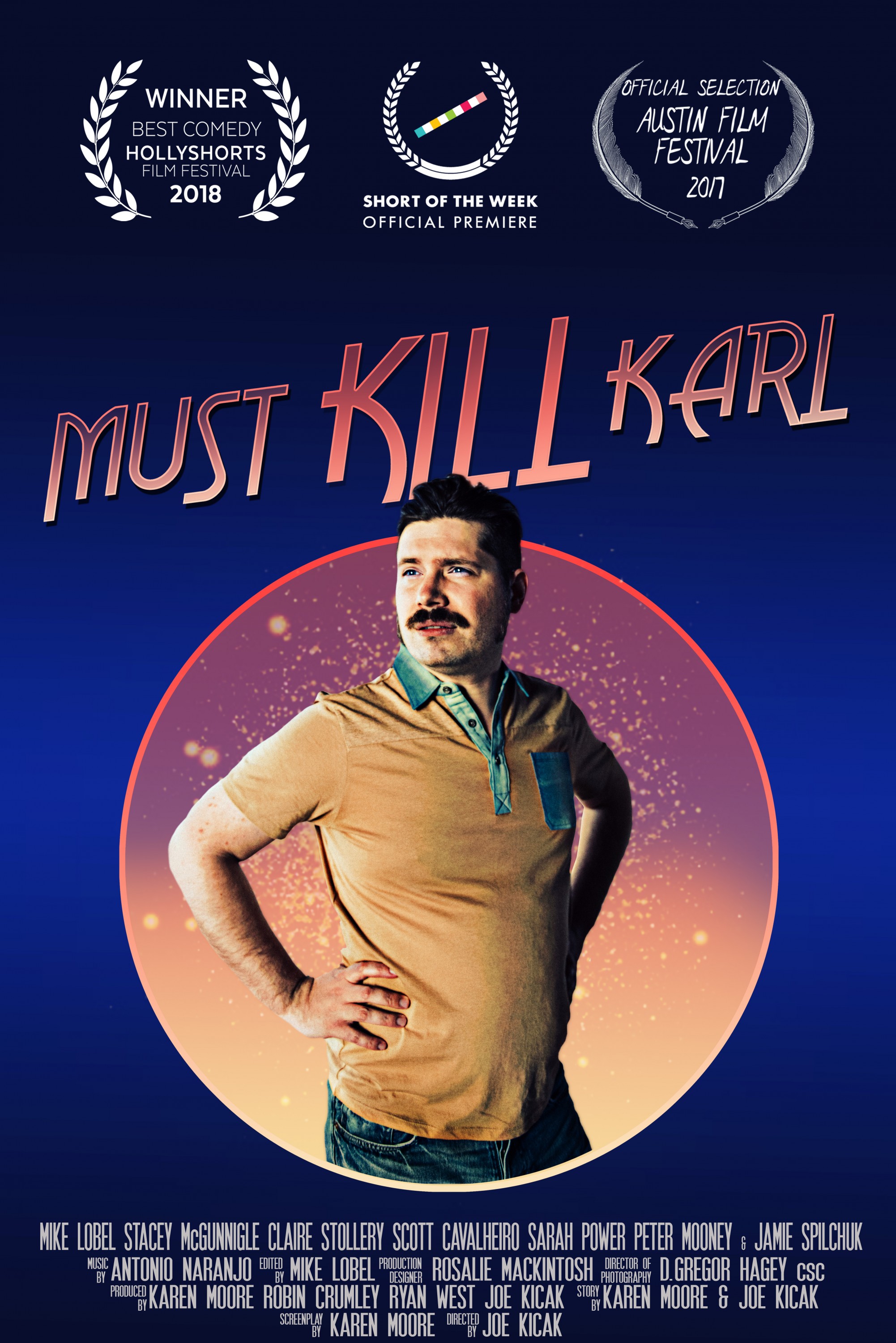 Mega Sized Movie Poster Image for Must Kill Karl