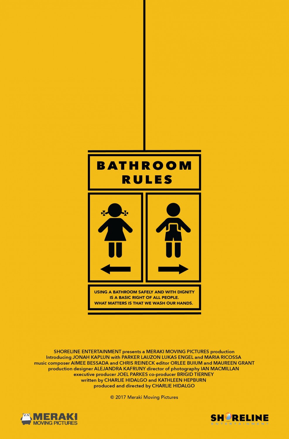 Extra Large Movie Poster Image for Bathroom Rules