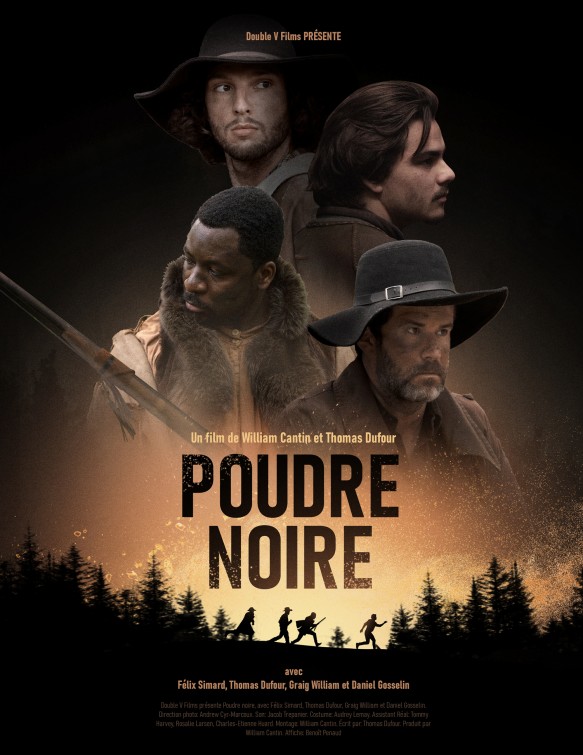 Poudre Noire Short Film Poster