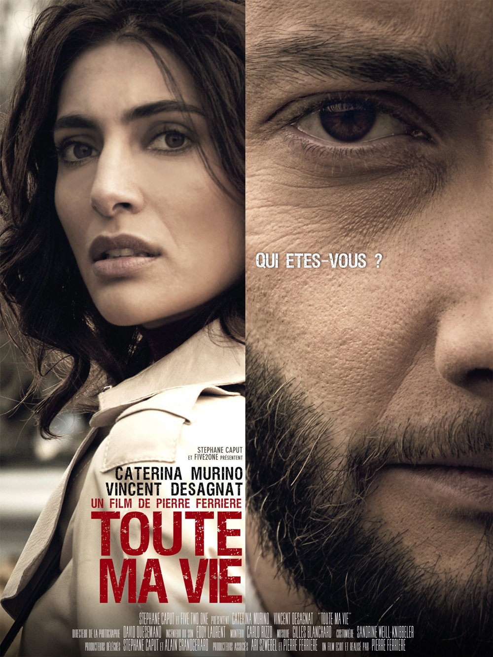 Extra Large Movie Poster Image for Toute ma vie