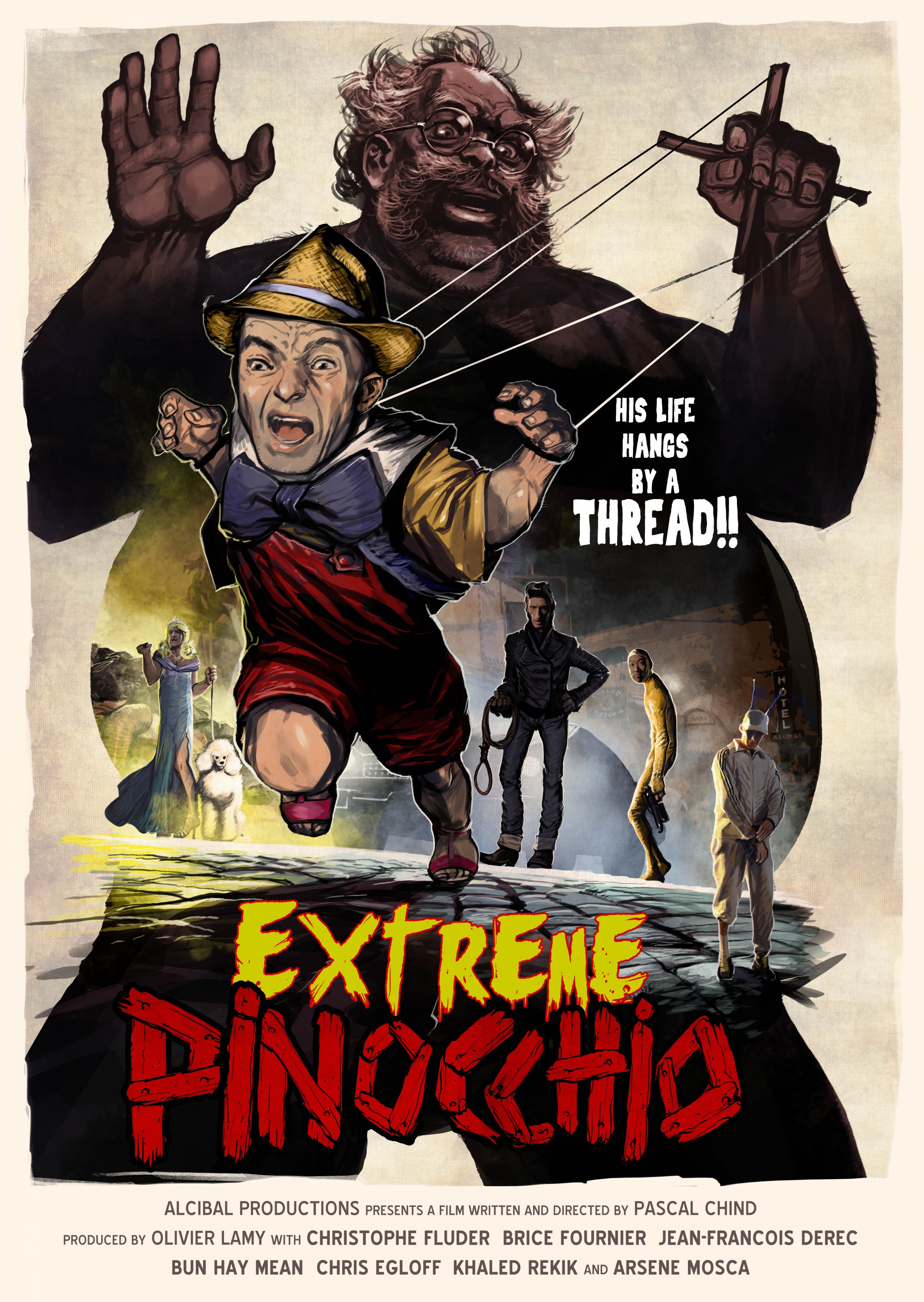 Mega Sized Movie Poster Image for Extrme Pinocchio