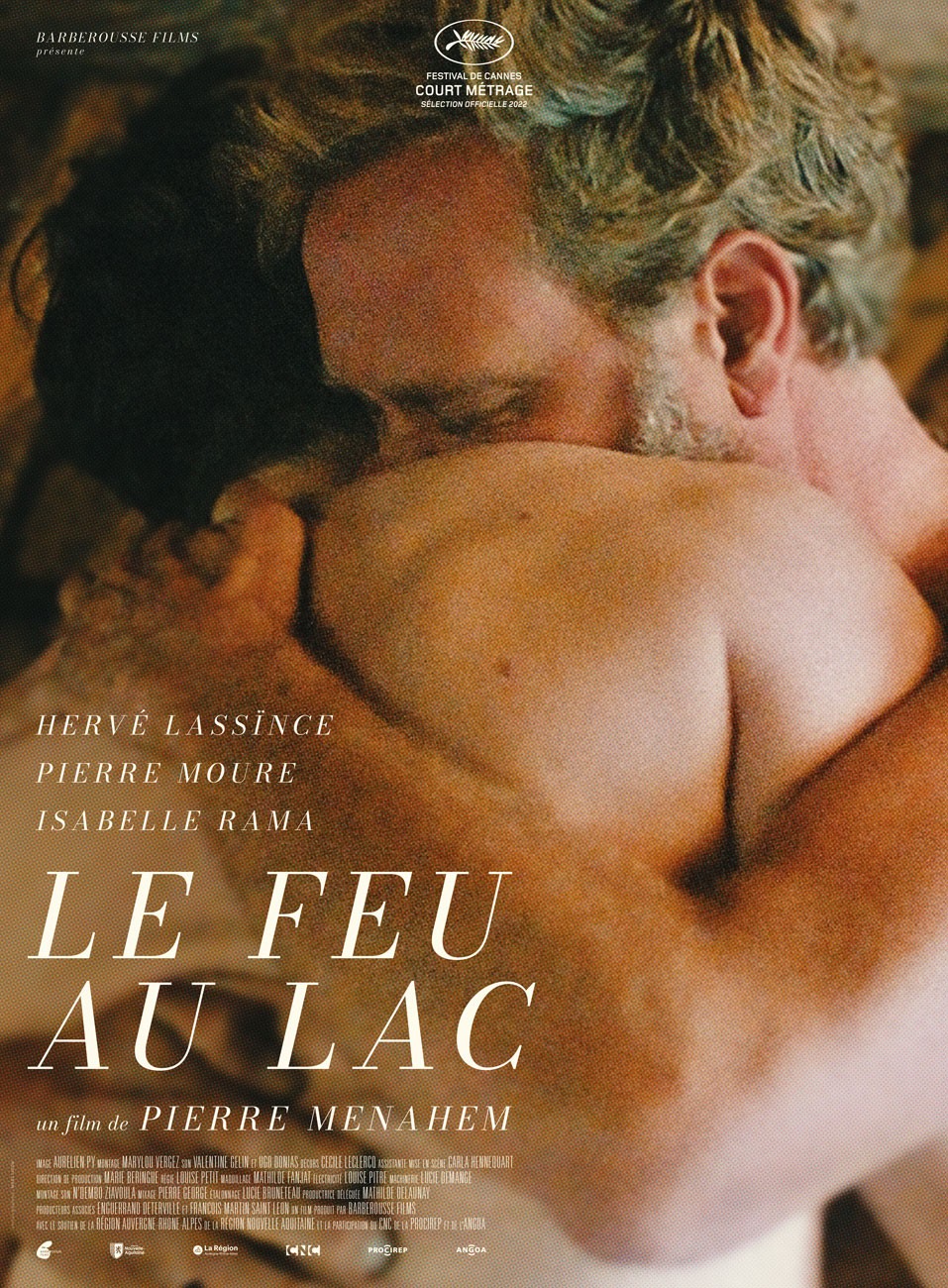 Extra Large Movie Poster Image for Le feu au lac