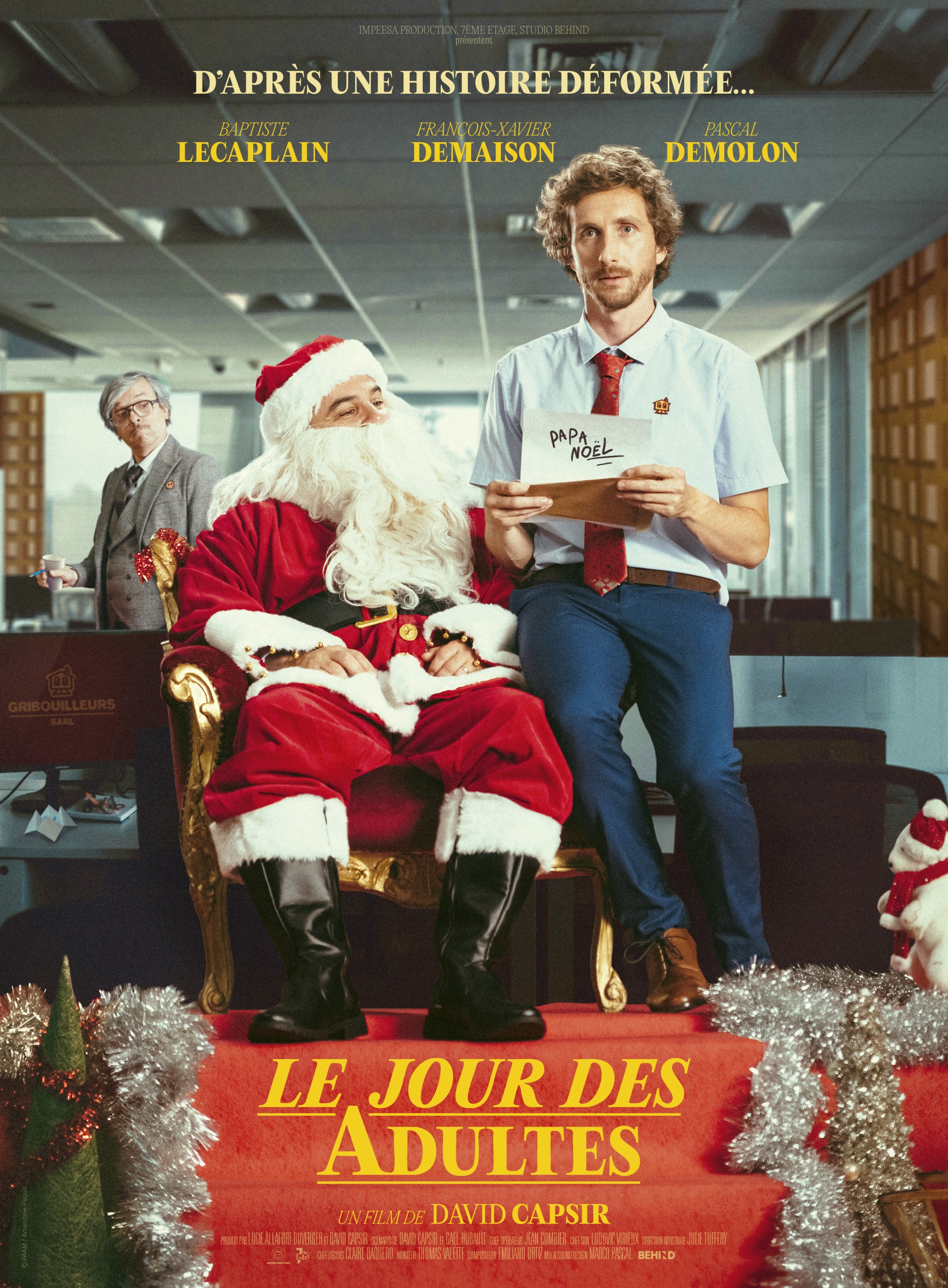 Mega Sized Movie Poster Image for Le Jour des Adultes