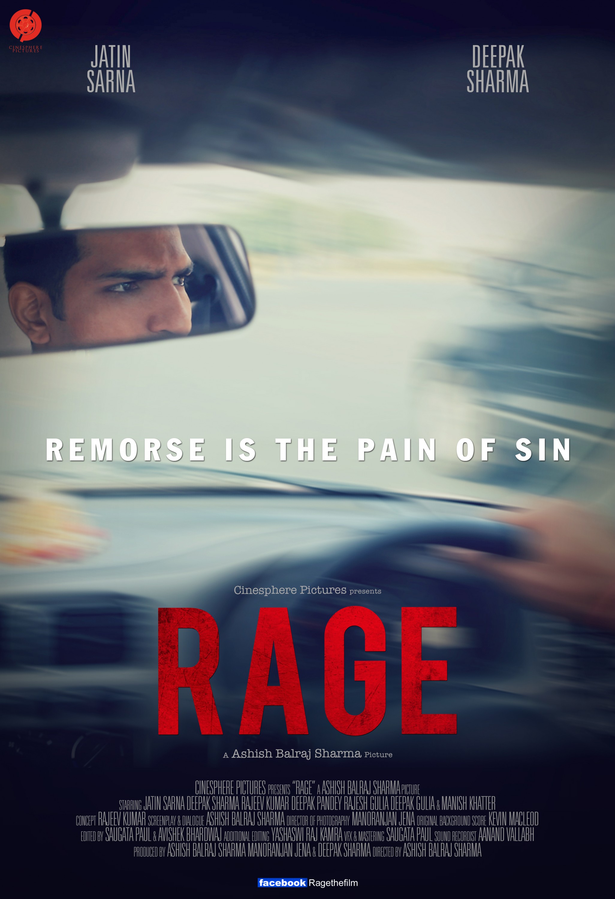 Mega Sized Movie Poster Image for Rage