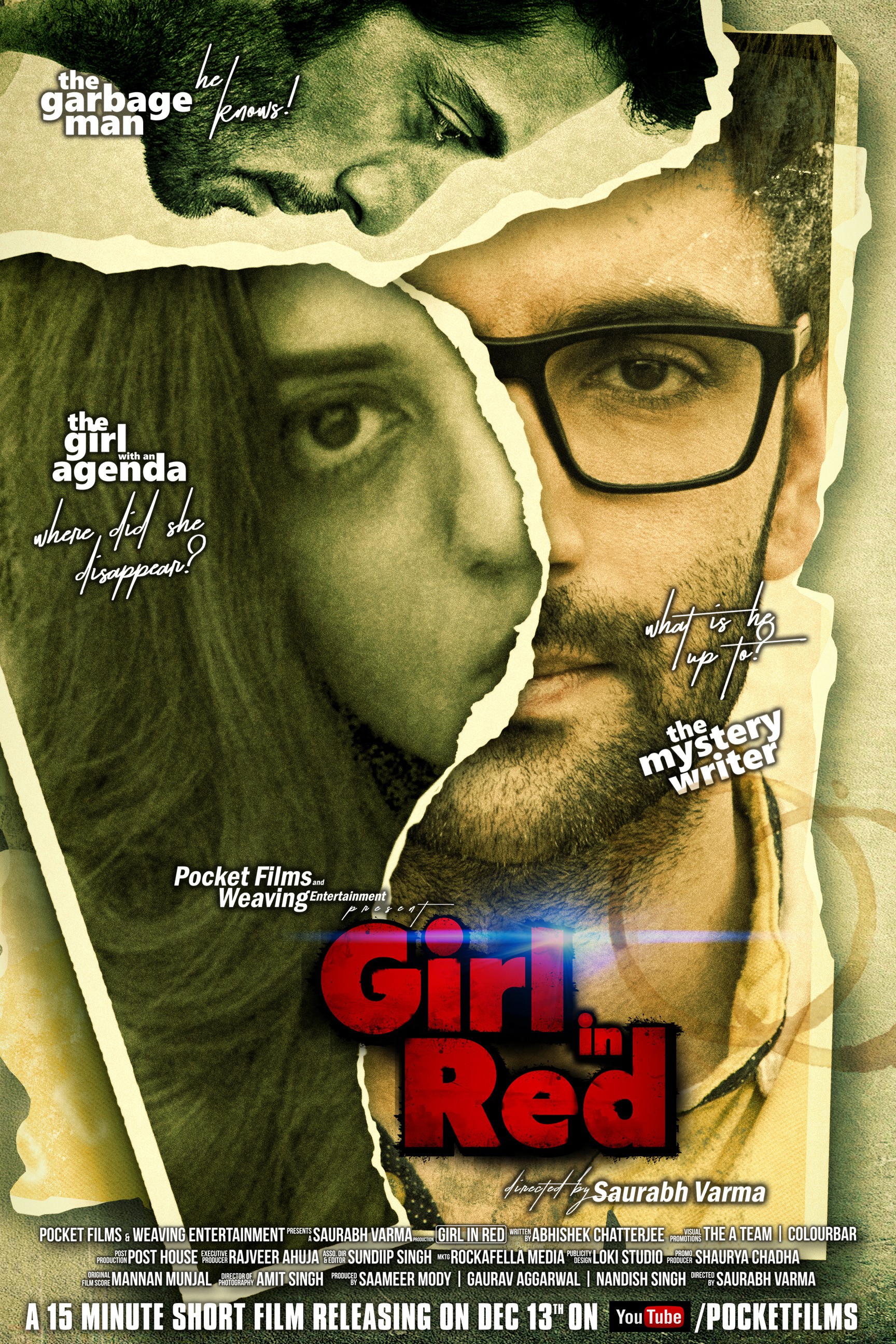 Mega Sized Movie Poster Image for Girl in Red