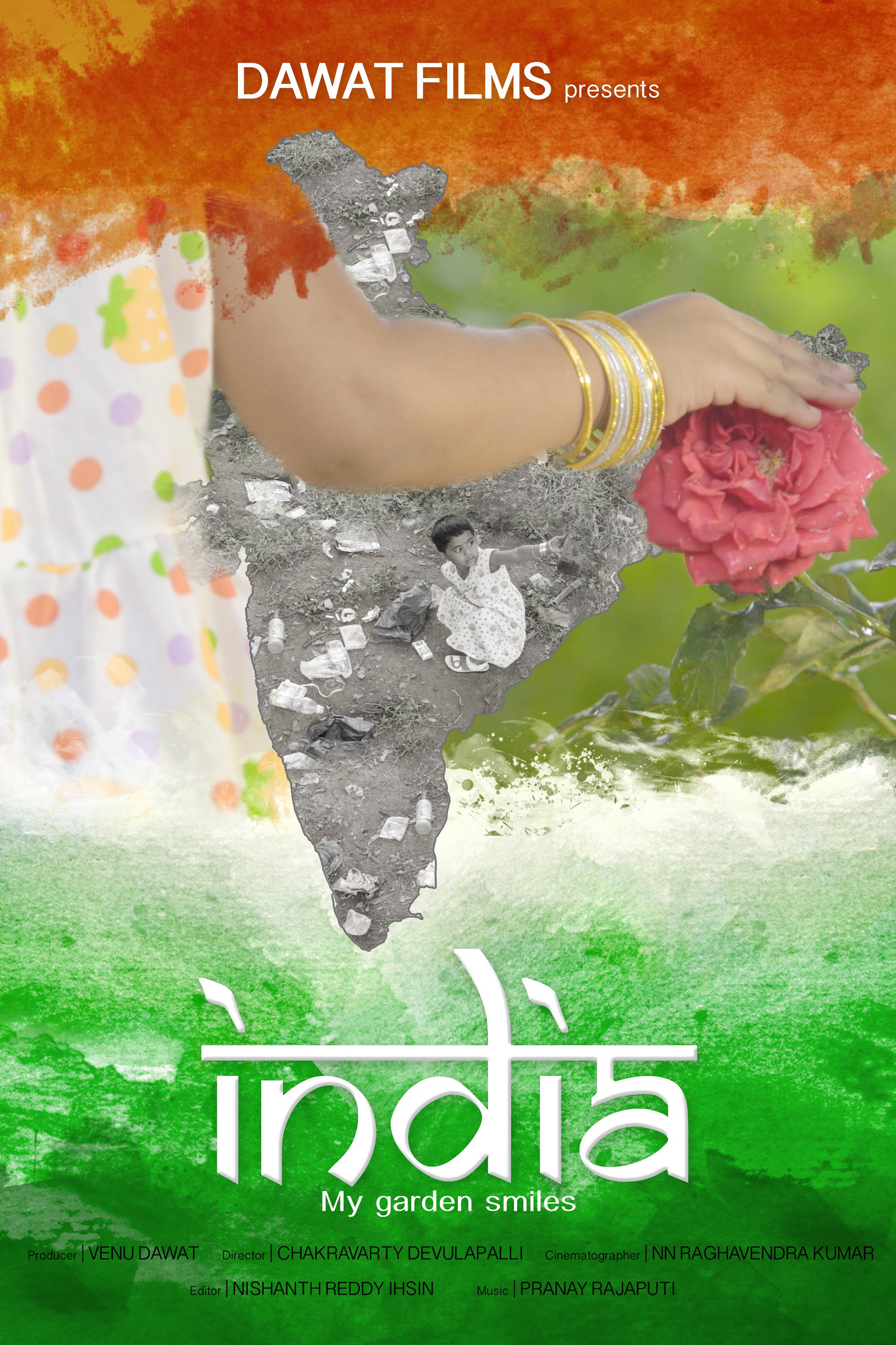 Mega Sized Movie Poster Image for India: My Garden Smiles!