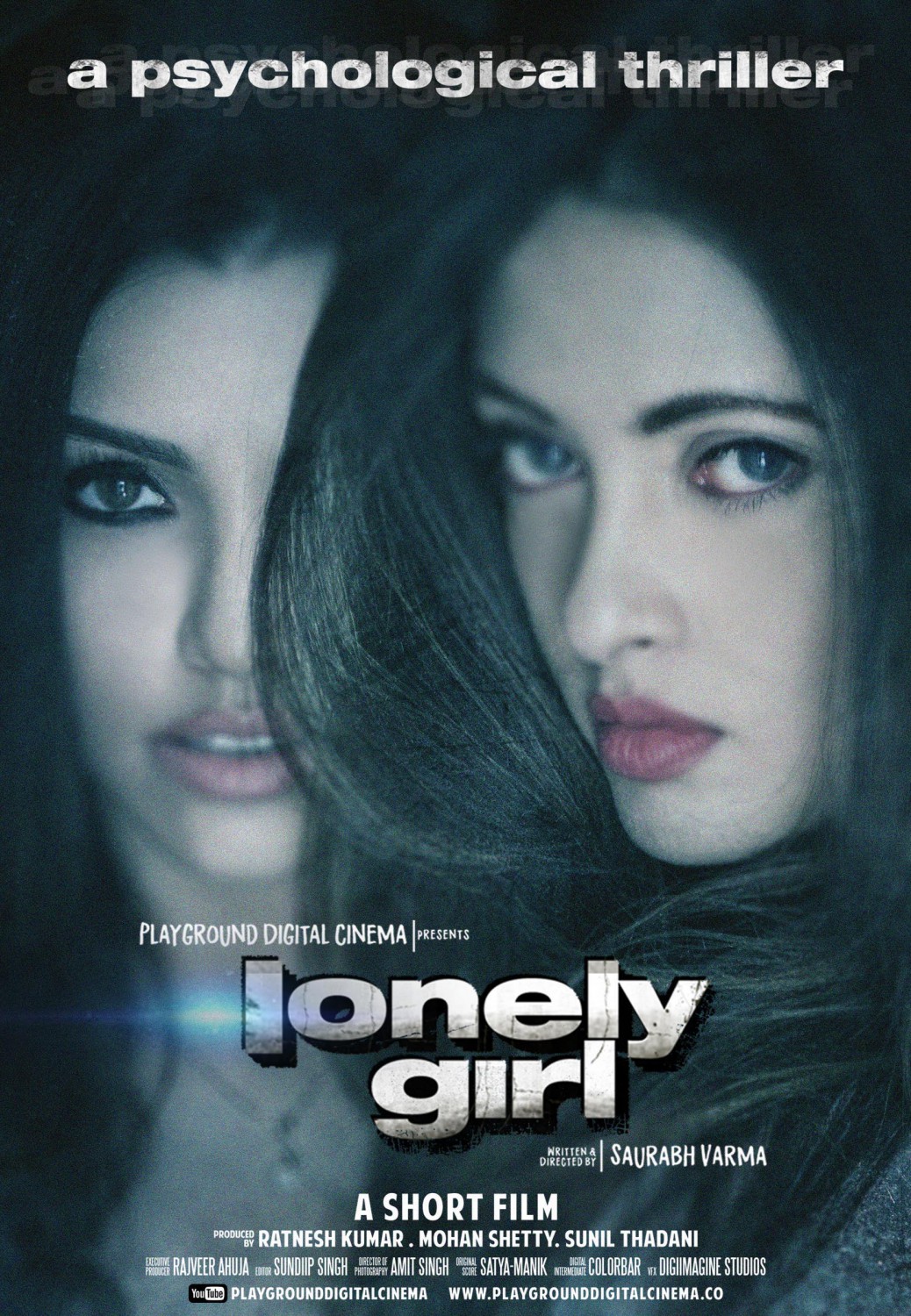 Extra Large Movie Poster Image for Lonely Girl: A Psychological Thriller