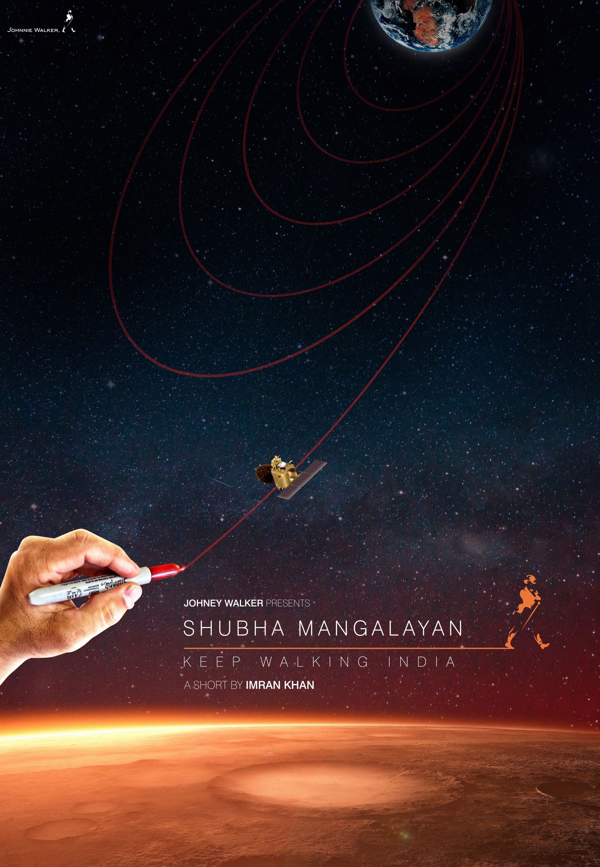 Mega Sized Movie Poster Image for Mission Mars: Keep Walking India