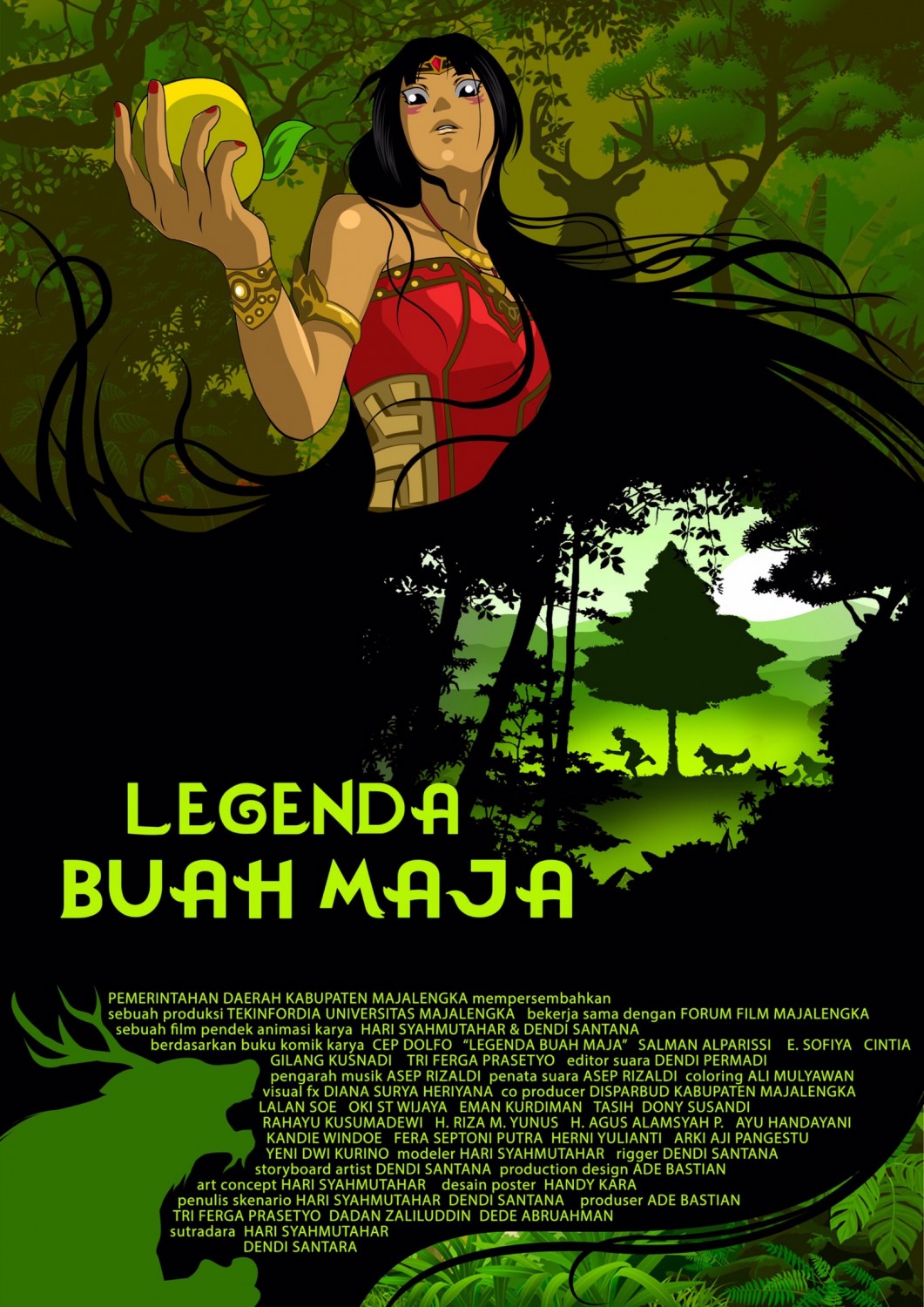 Extra Large Movie Poster Image for Legenda Buah Maja