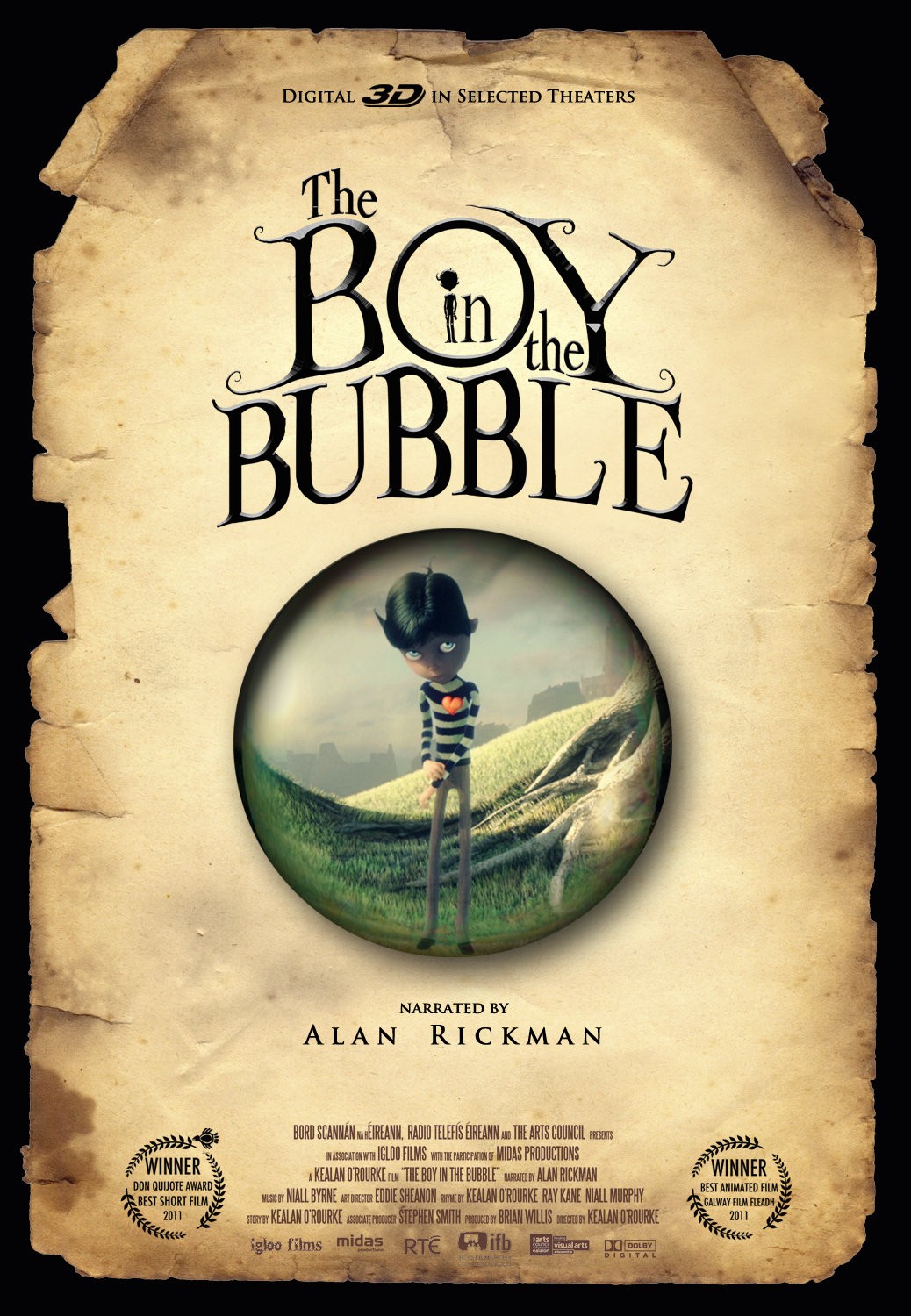 Extra Large Movie Poster Image for The Boy in the Bubble